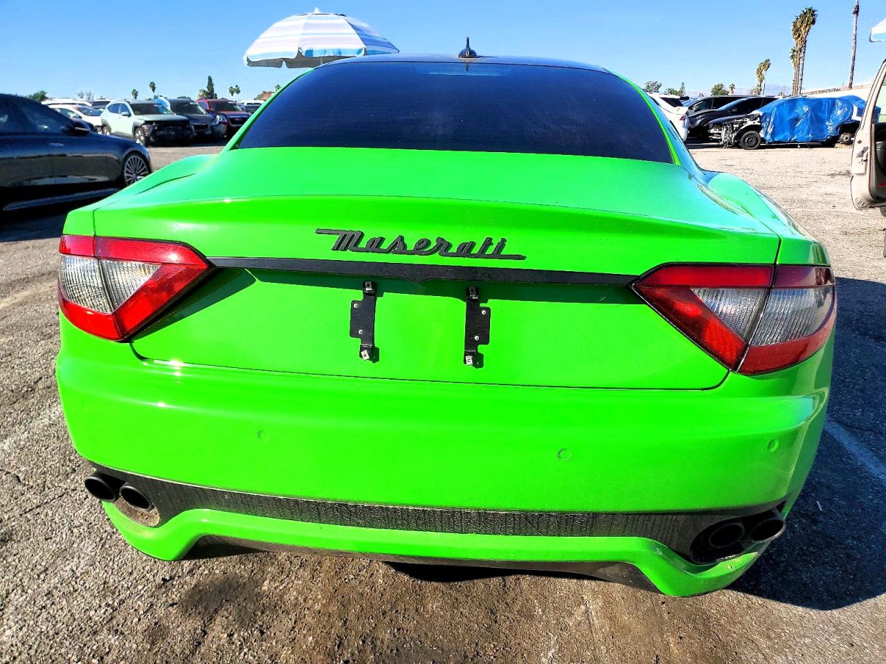 2013 Maserati Granturismo S Зеленый vin: ZAM45VLA1D0067972