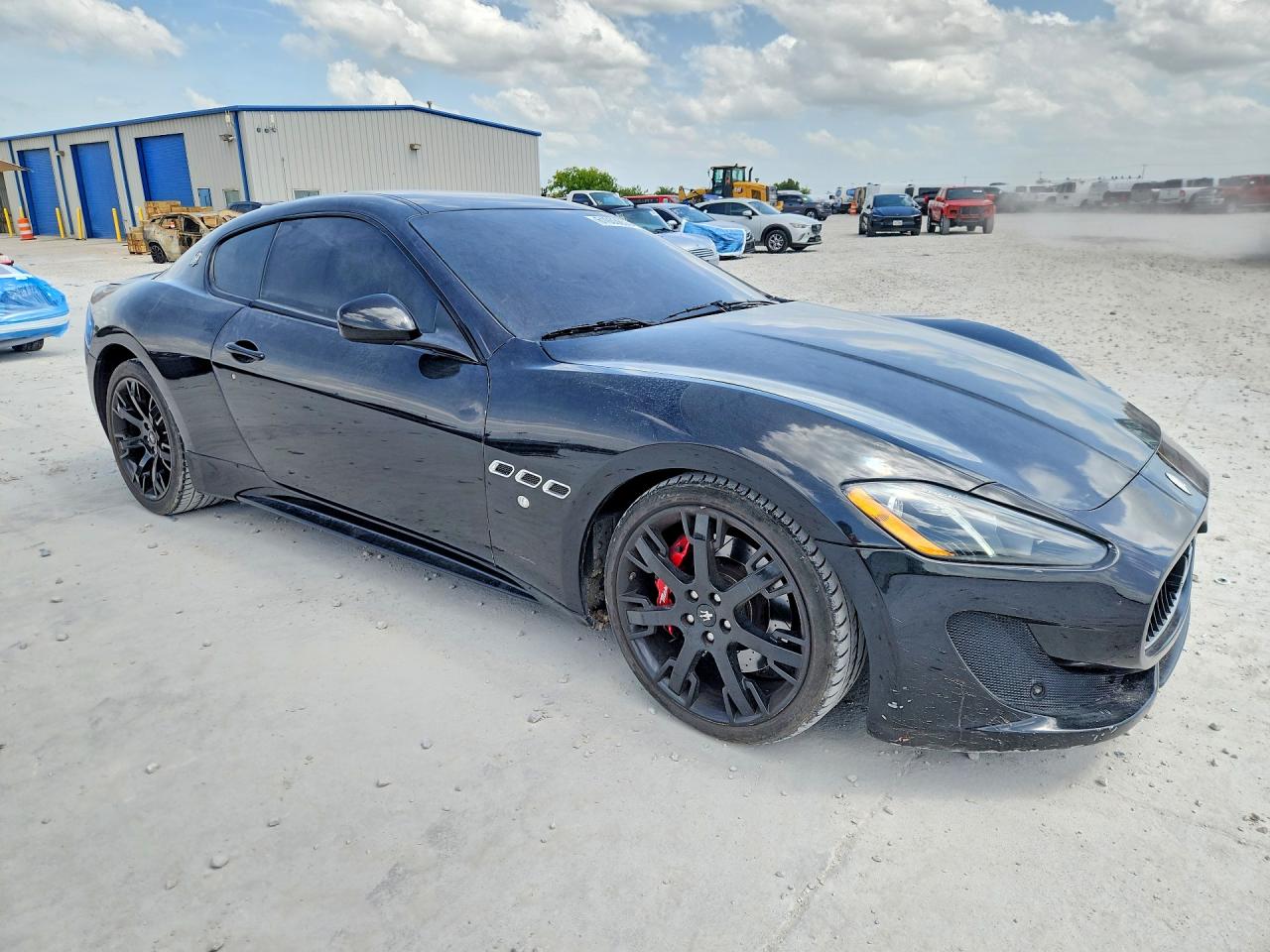 2014 Maserati Granturismo S Black vin: ZAM45VLA1E0079444