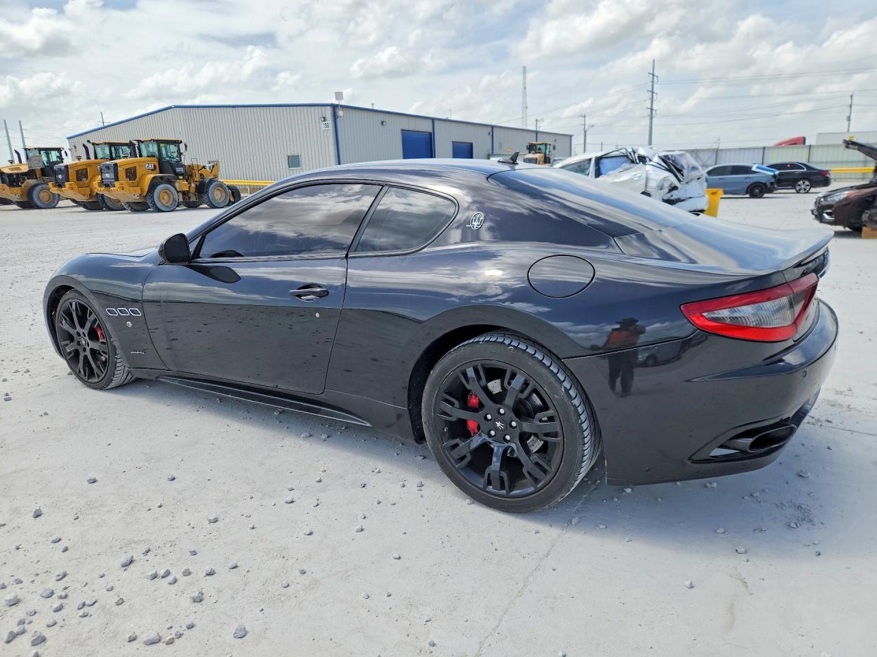 2014 Maserati Granturismo S Black vin: ZAM45VLA1E0079444