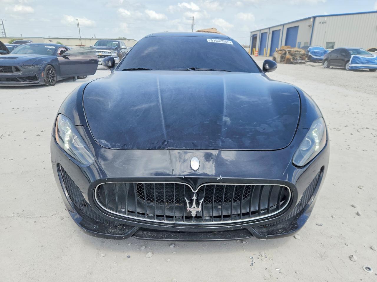 2014 Maserati Granturismo S Black vin: ZAM45VLA1E0079444