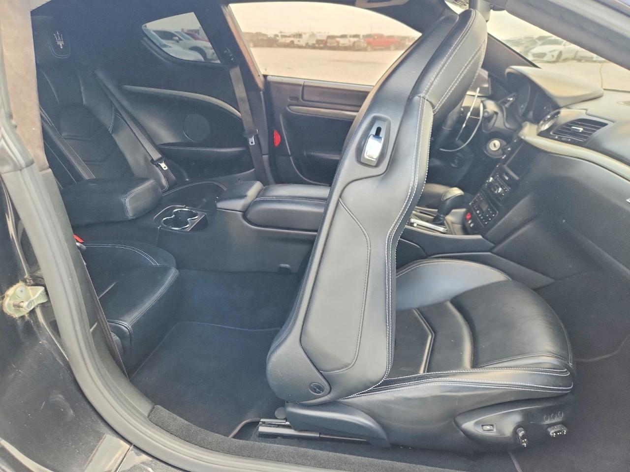 2014 Maserati Granturismo S Black vin: ZAM45VLA1E0079444
