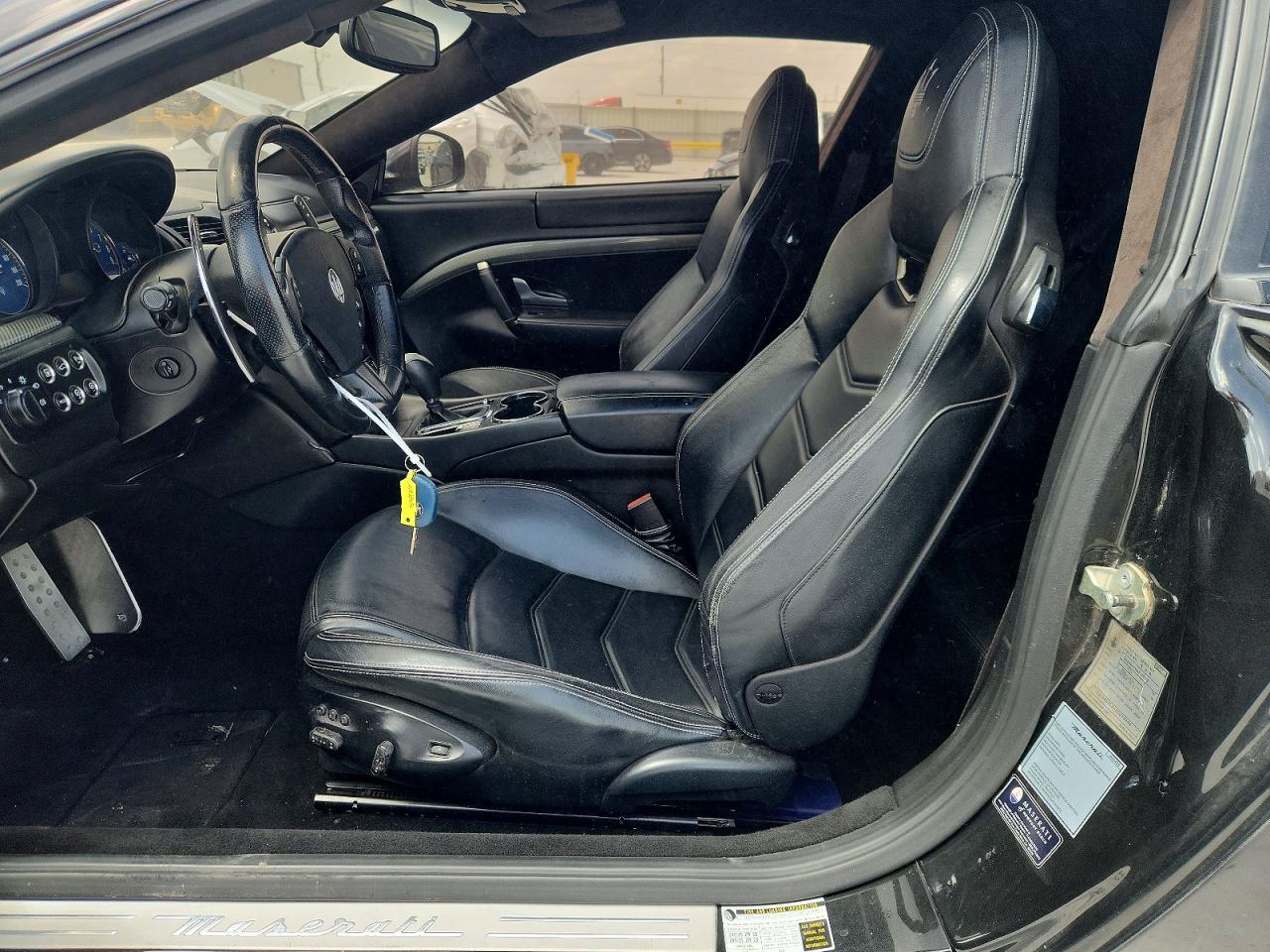 2014 Maserati Granturismo S Black vin: ZAM45VLA1E0079444