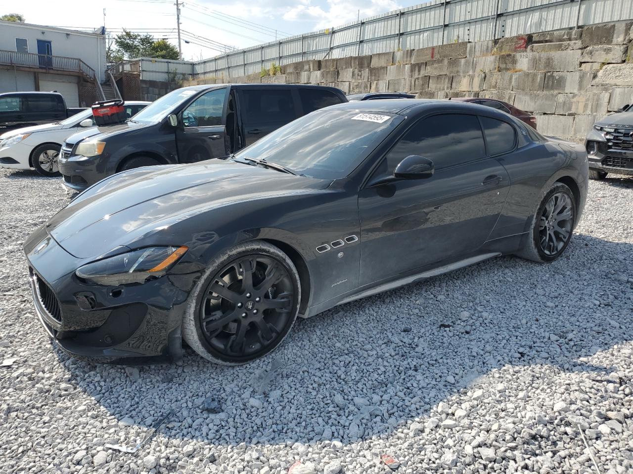 2013 Maserati Granturismo S Black vin: ZAM45VLA3D0068220