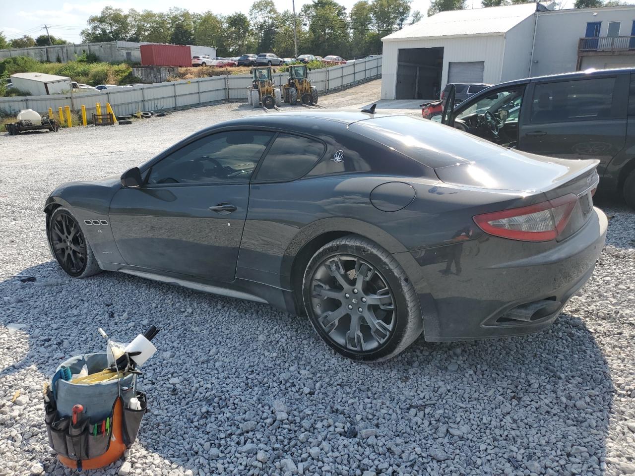 2013 Maserati Granturismo S Black vin: ZAM45VLA3D0068220