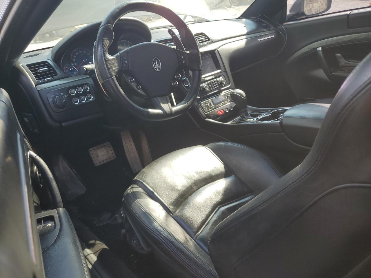 2013 Maserati Granturismo S Black vin: ZAM45VLA3D0068220