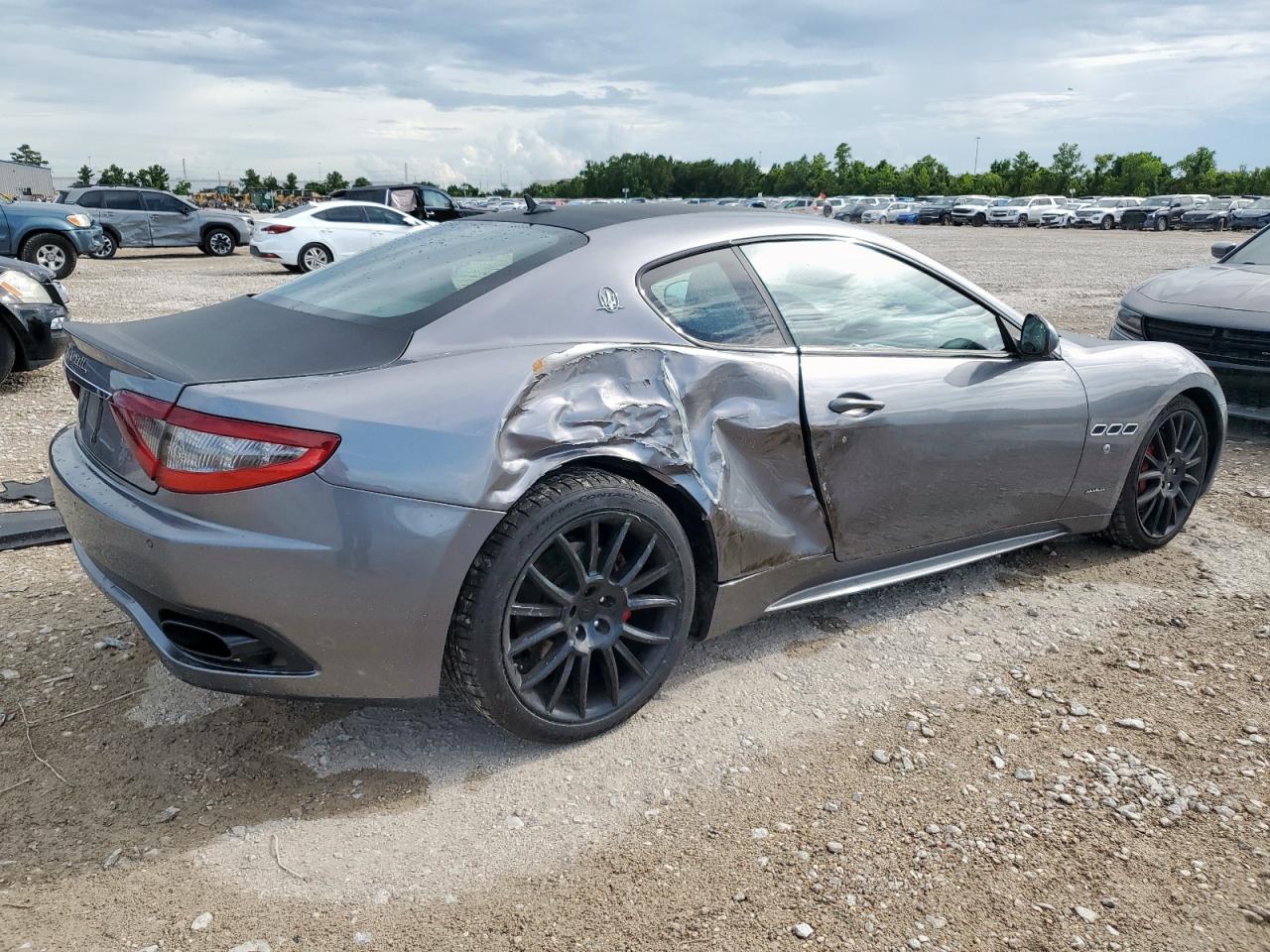 2013 Maserati Granturismo S Gray vin: ZAM45VLA3D0071294