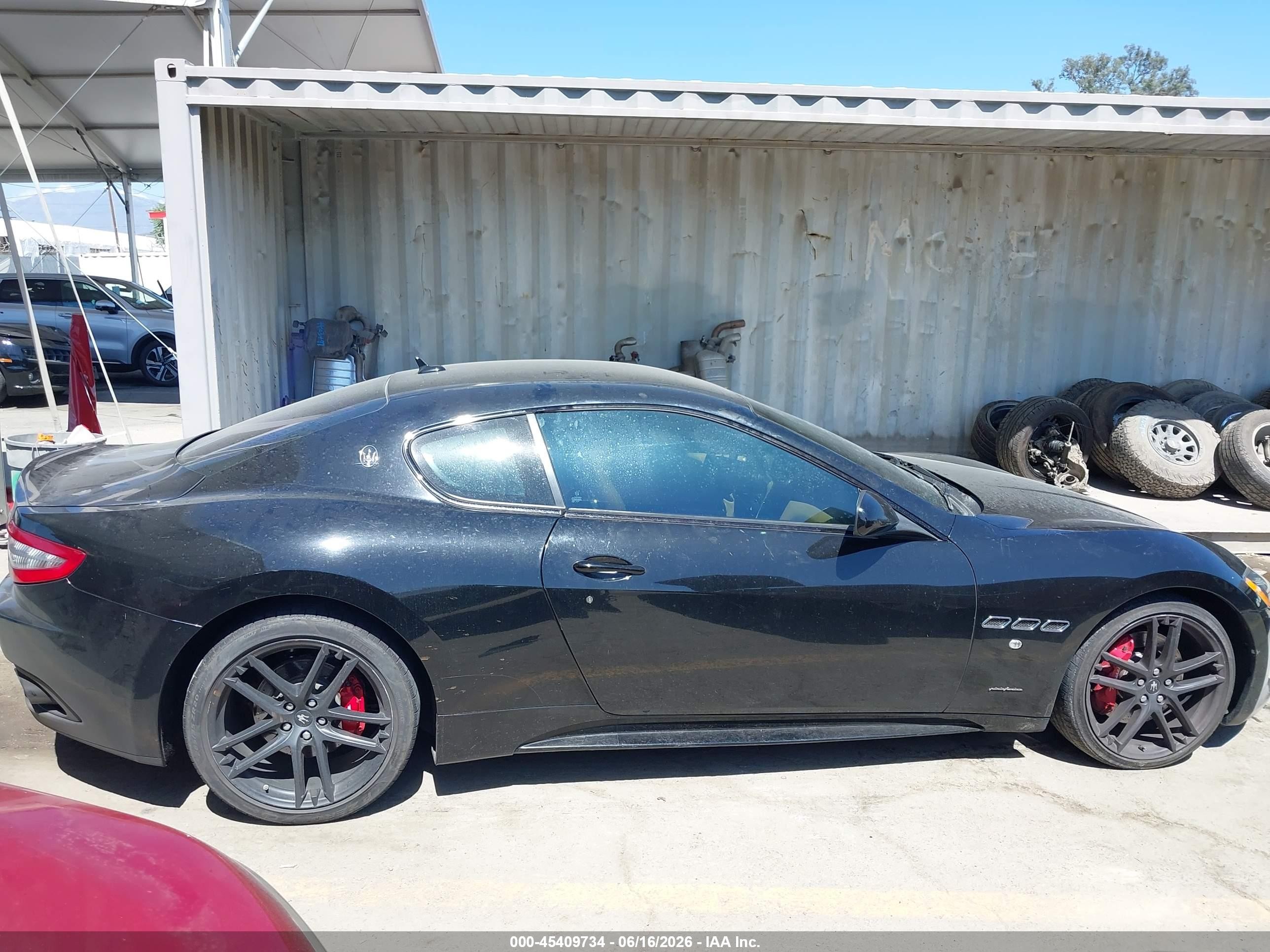 2015 Maserati Granturismo Mc/mc Centennial/sport Black vin: ZAM45VLA3F0127544