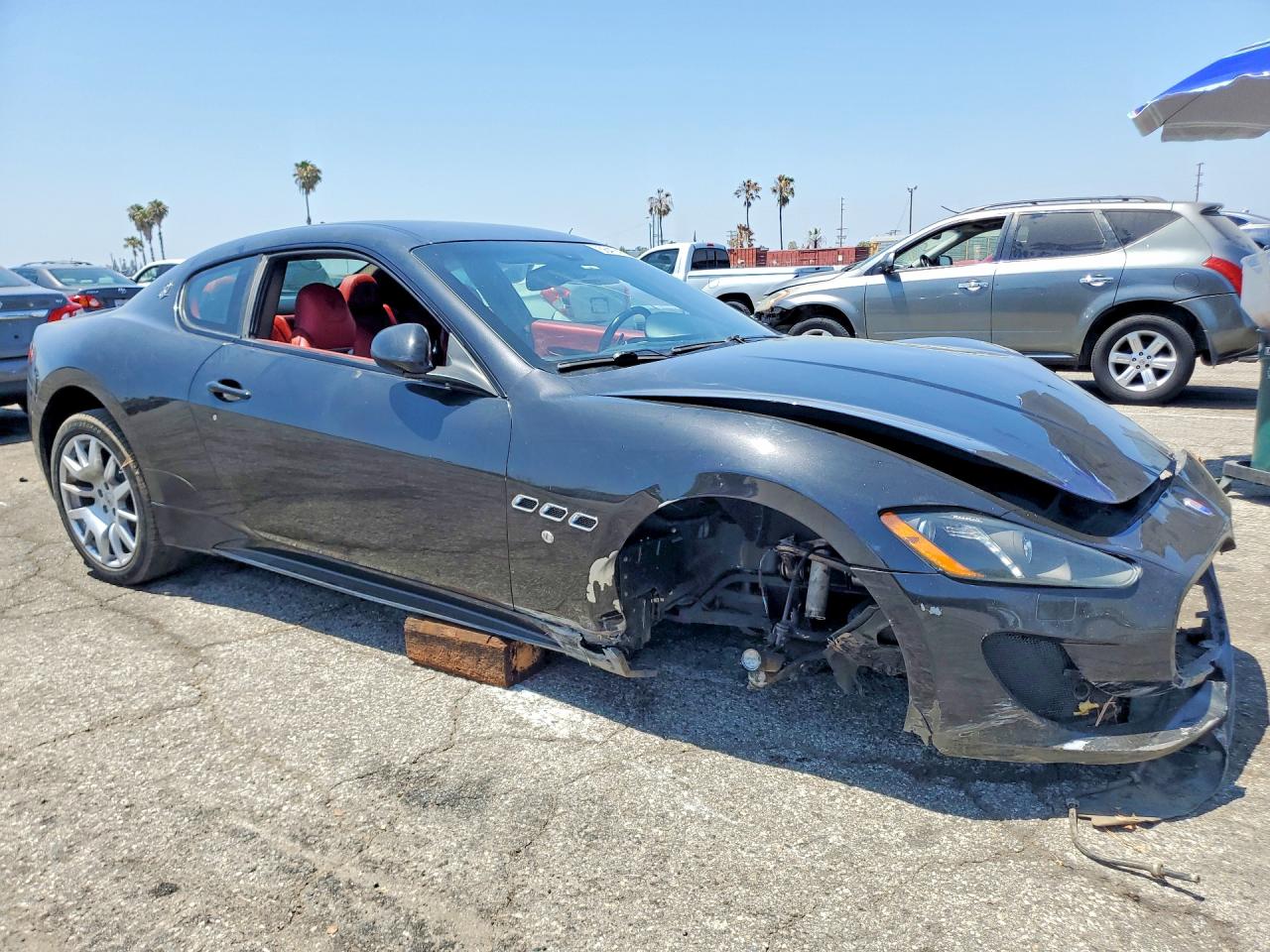 2015 Maserati Granturismo S Black vin: ZAM45VLA3F0143632