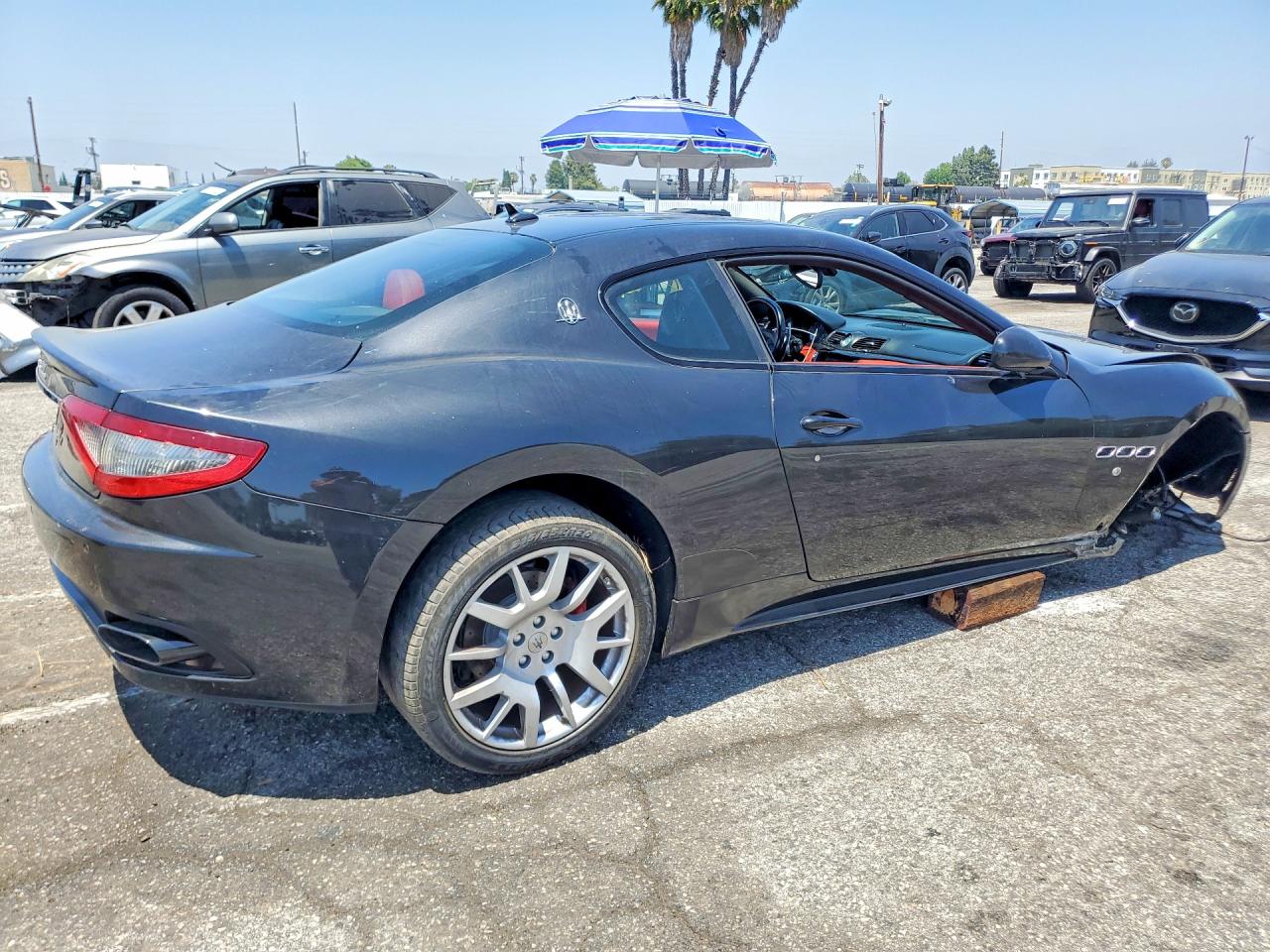 2015 Maserati Granturismo S Black vin: ZAM45VLA3F0143632