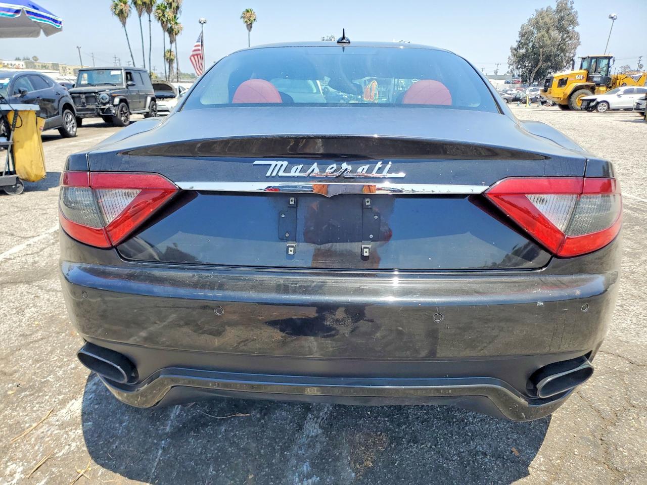 2015 Maserati Granturismo S Black vin: ZAM45VLA3F0143632