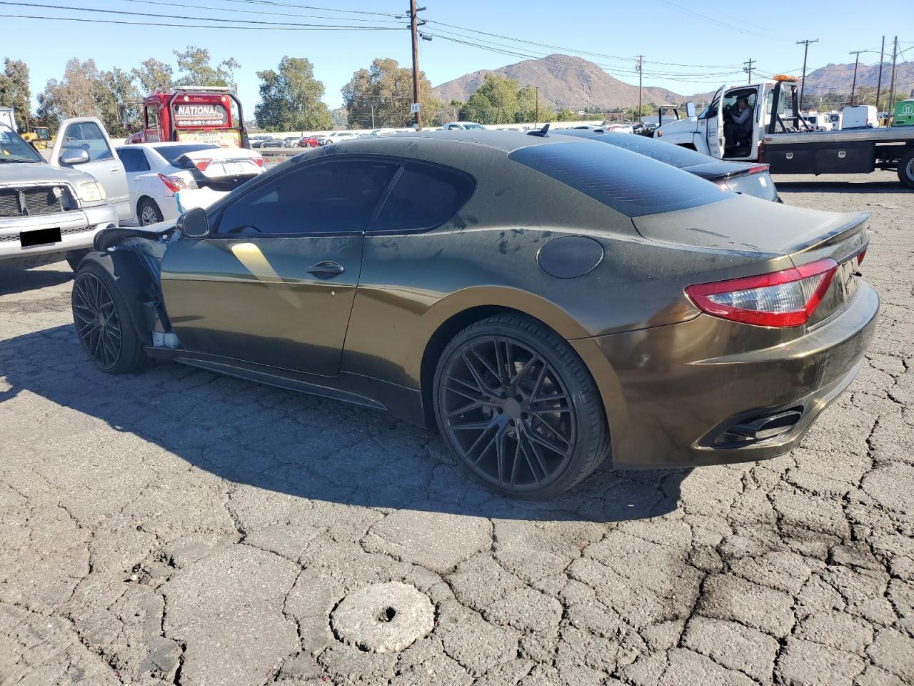 2013 Maserati Granturismo S Green vin: ZAM45VLA4D0066945
