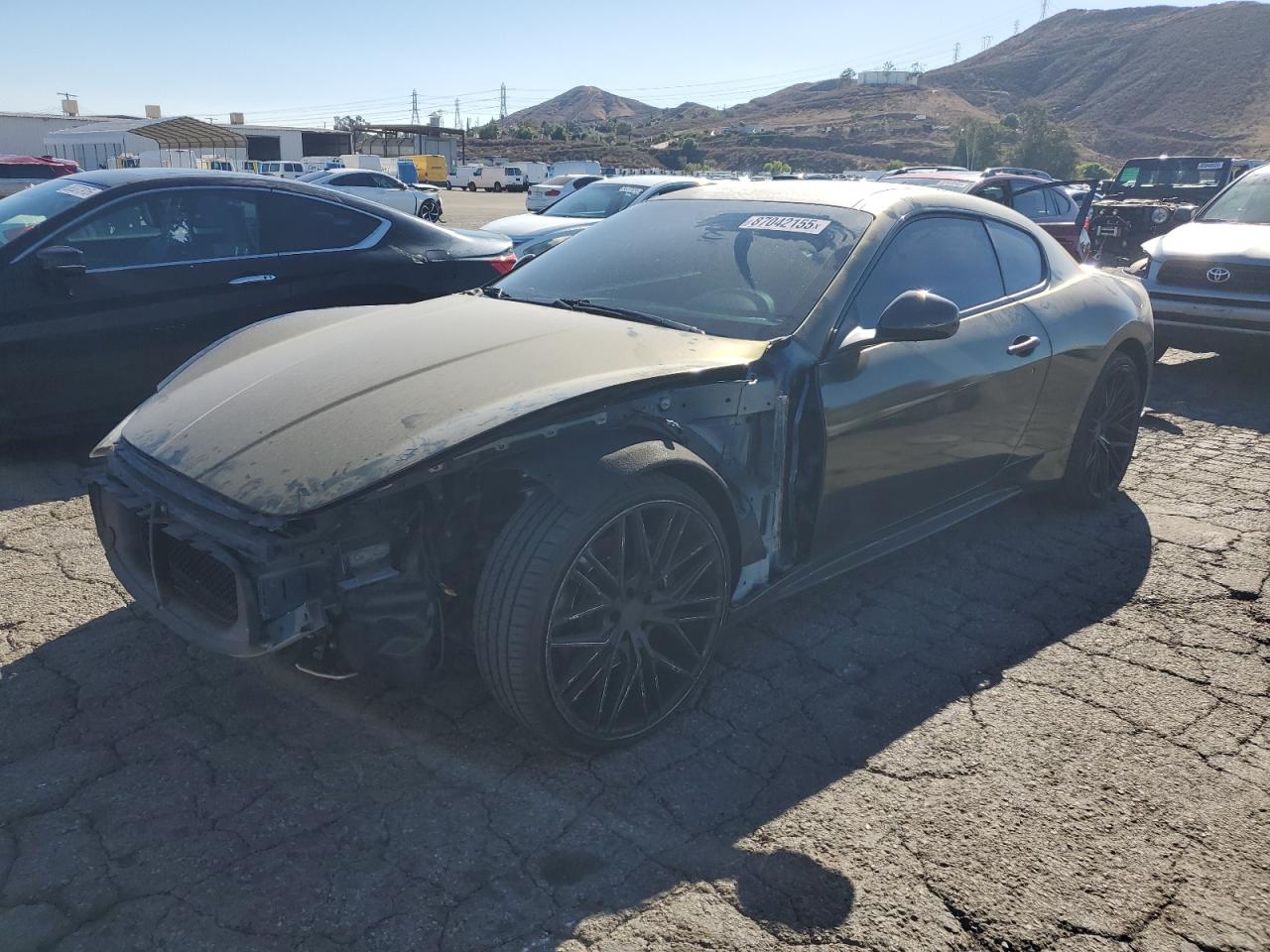 2013 Maserati Granturismo S Green vin: ZAM45VLA4D0066945