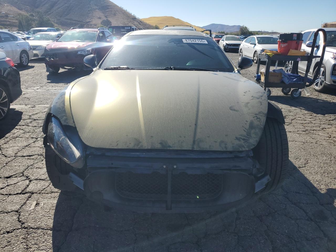 2013 Maserati Granturismo S Green vin: ZAM45VLA4D0066945