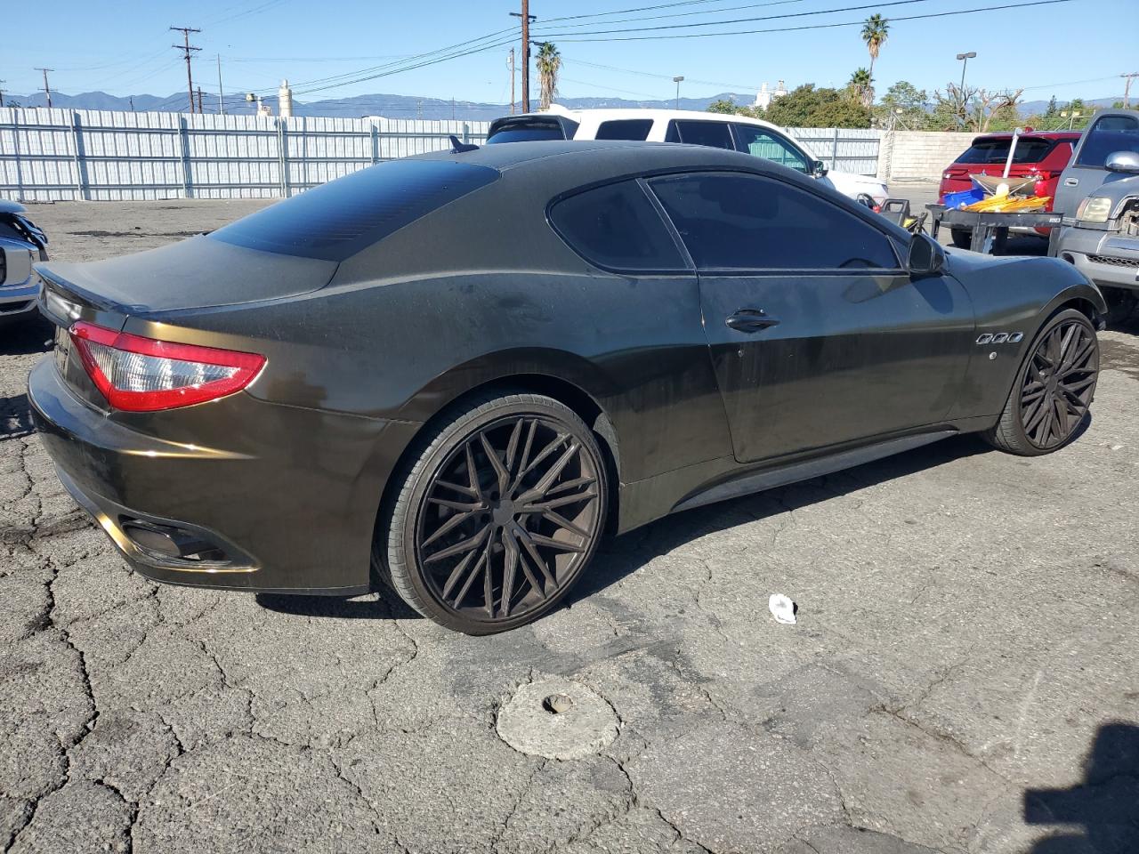 2013 Maserati Granturismo S Green vin: ZAM45VLA4D0066945
