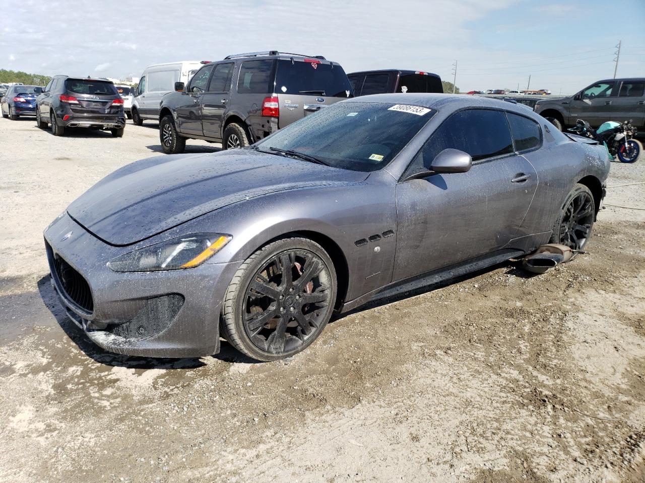 2014 Maserati Granturismo S Gray vin: ZAM45VLA5E0078930