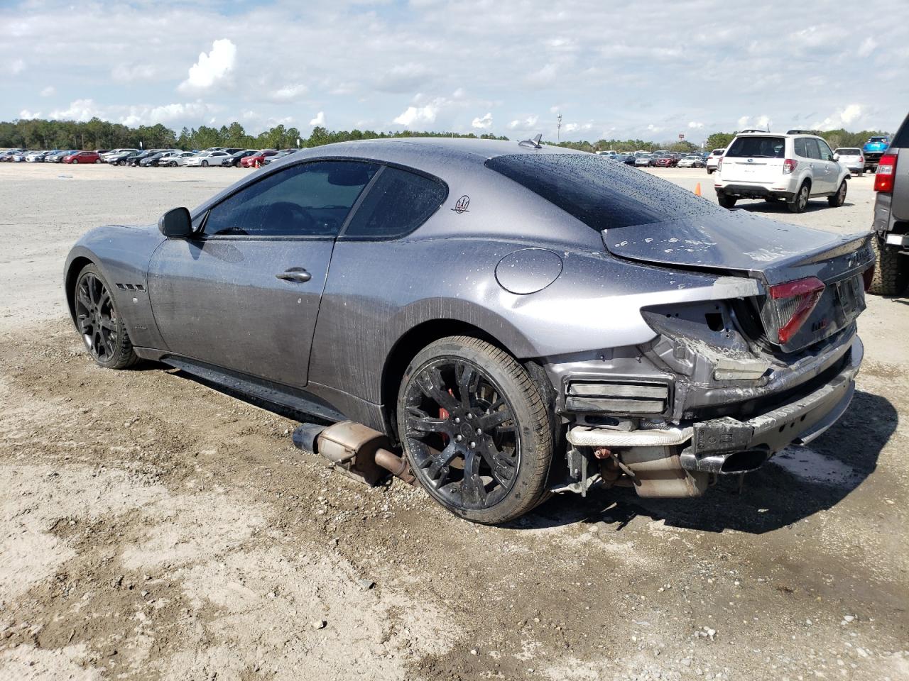 2014 Maserati Granturismo S Gray vin: ZAM45VLA5E0078930