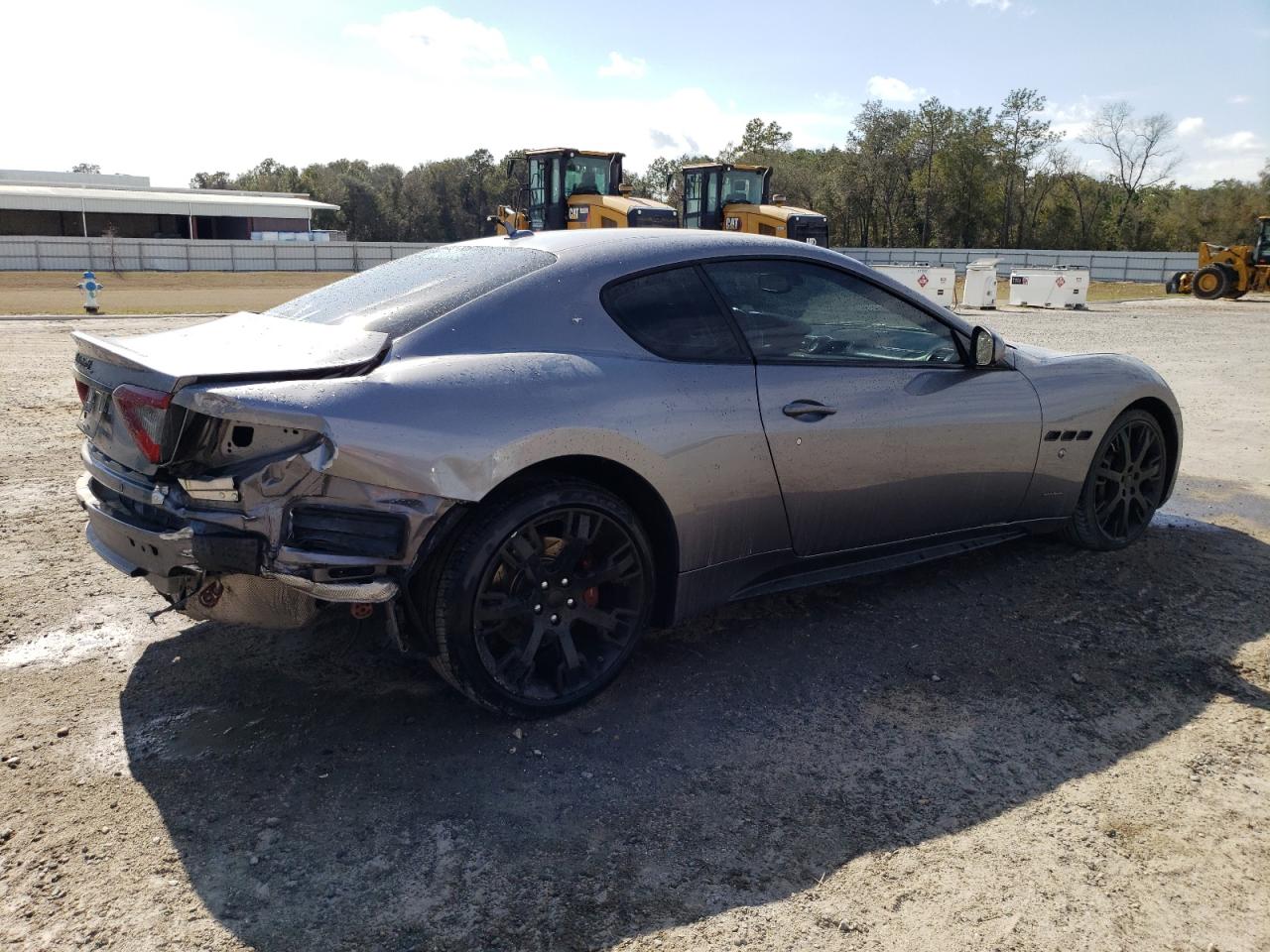 2014 Maserati Granturismo S Gray vin: ZAM45VLA5E0078930