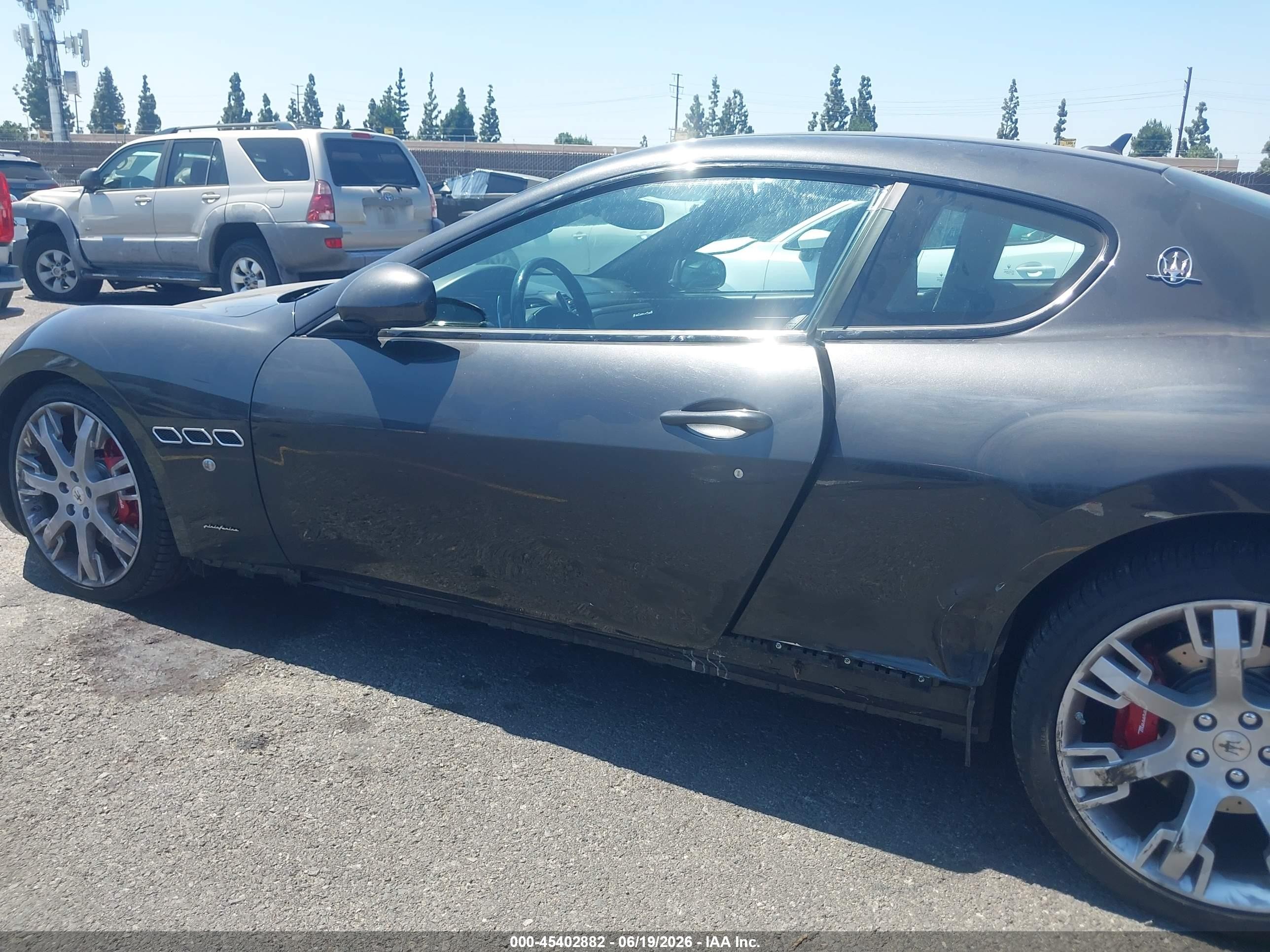 2014 Maserati Granturismo Mc/sport Gray vin: ZAM45VLA7E0081523