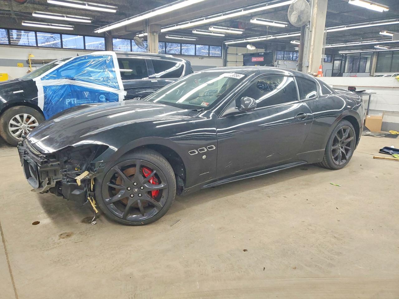 2013 Maserati Granturismo S Black vin: ZAM45VLA8D0067998