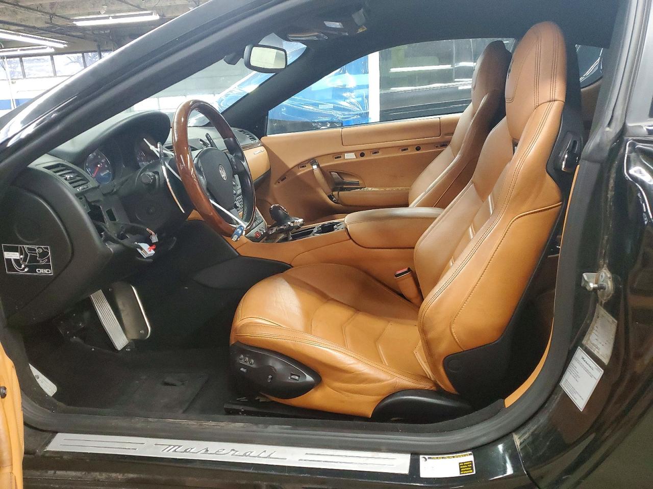 2013 Maserati Granturismo S Black vin: ZAM45VLA8D0067998