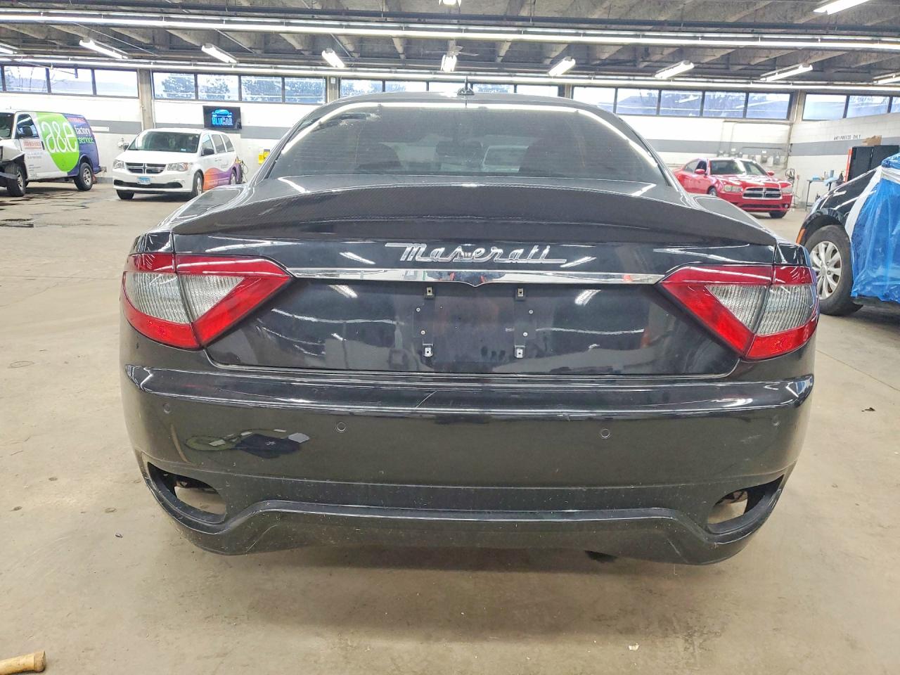 2013 Maserati Granturismo S Black vin: ZAM45VLA8D0067998