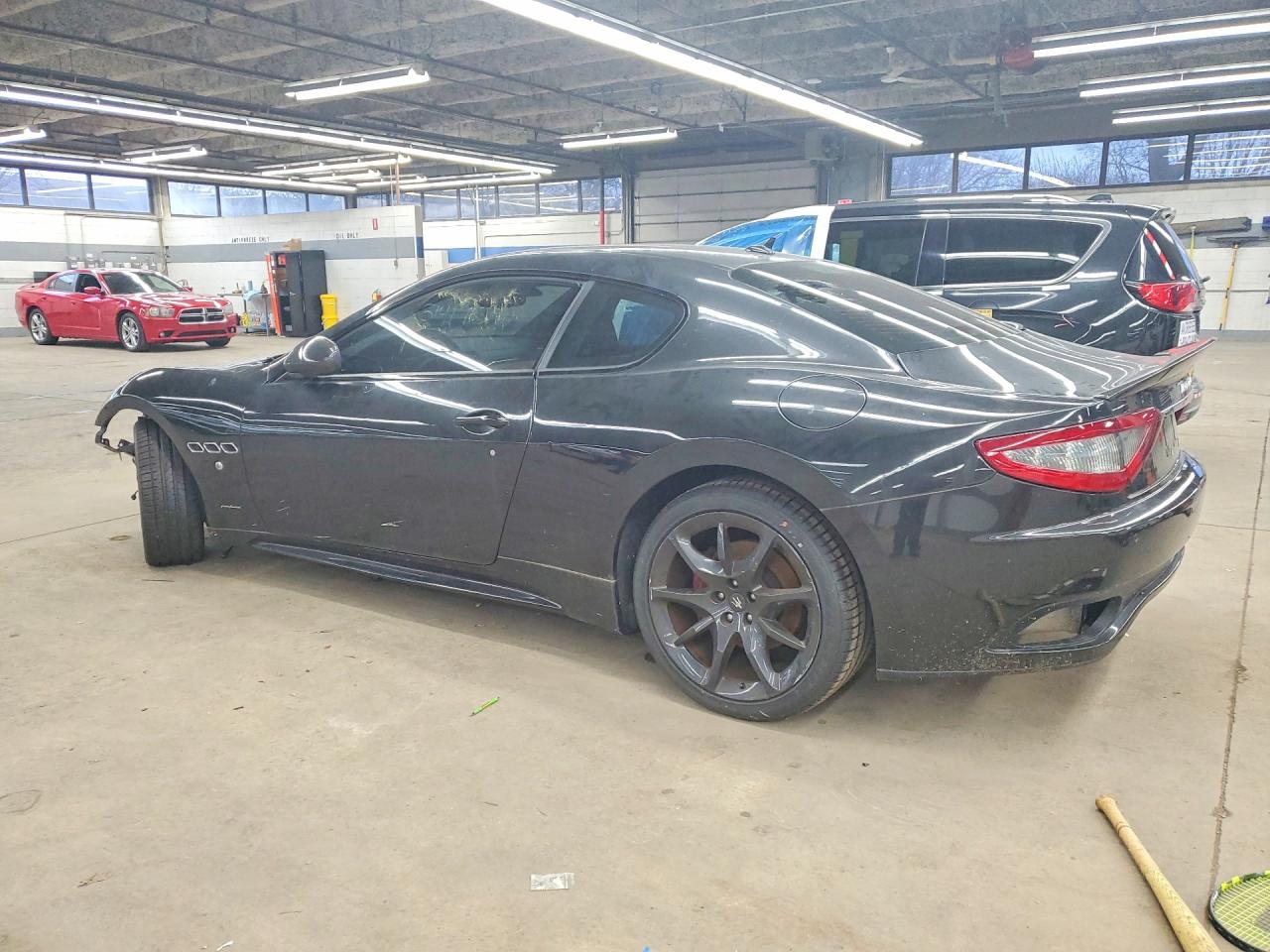 2013 Maserati Granturismo S Black vin: ZAM45VLA8D0067998