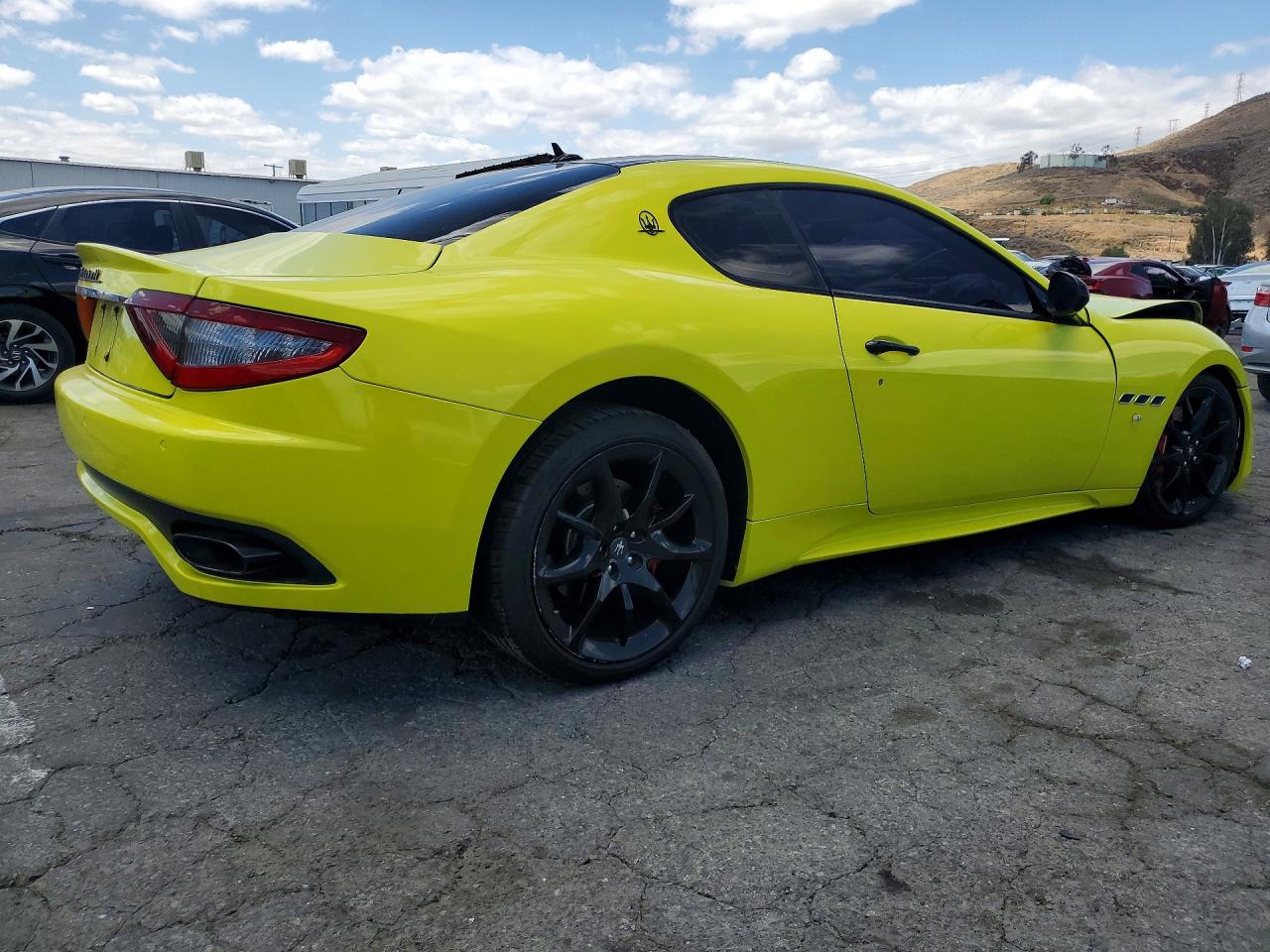 2013 Maserati Granturismo S Green vin: ZAM45VLA8D0069105