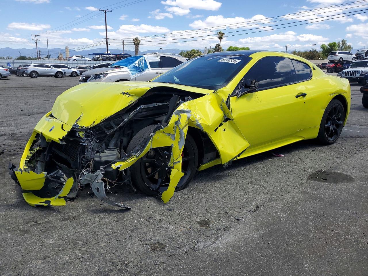 2013 Maserati Granturismo S Green vin: ZAM45VLA8D0069105