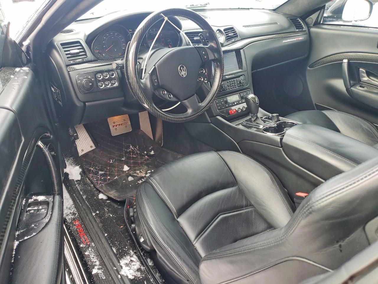 2013 Maserati Granturismo S Black vin: ZAM45VLA8D0069184