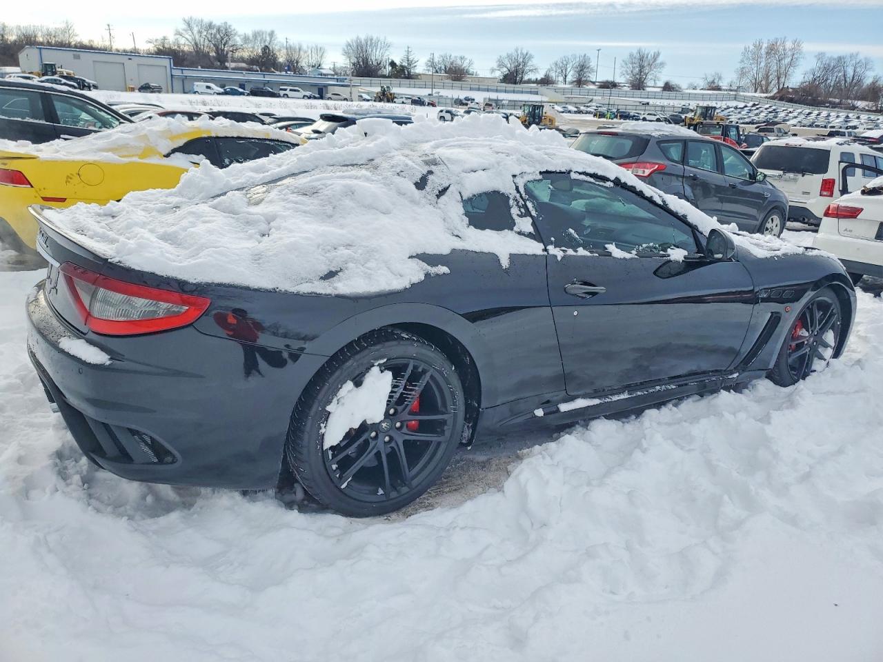 2013 Maserati Granturismo S Black vin: ZAM45VLA8D0069184