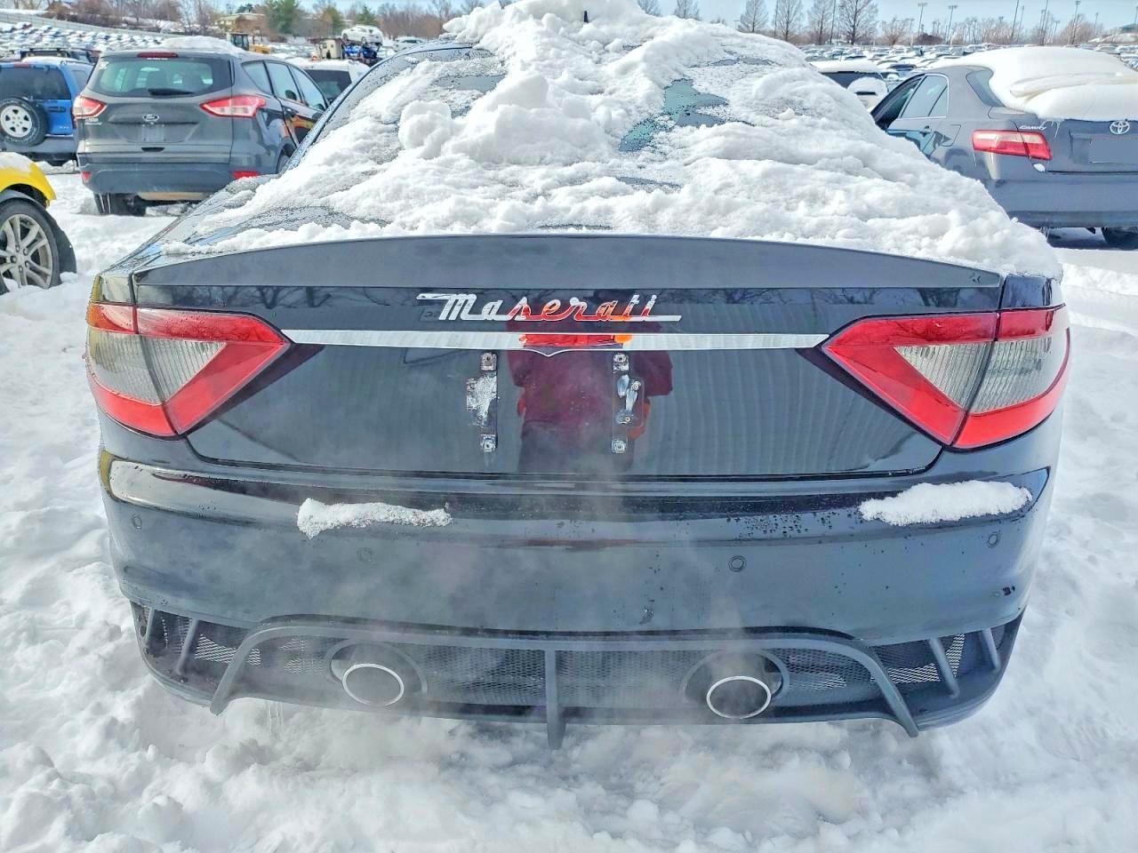 2013 Maserati Granturismo S Black vin: ZAM45VLA8D0069184