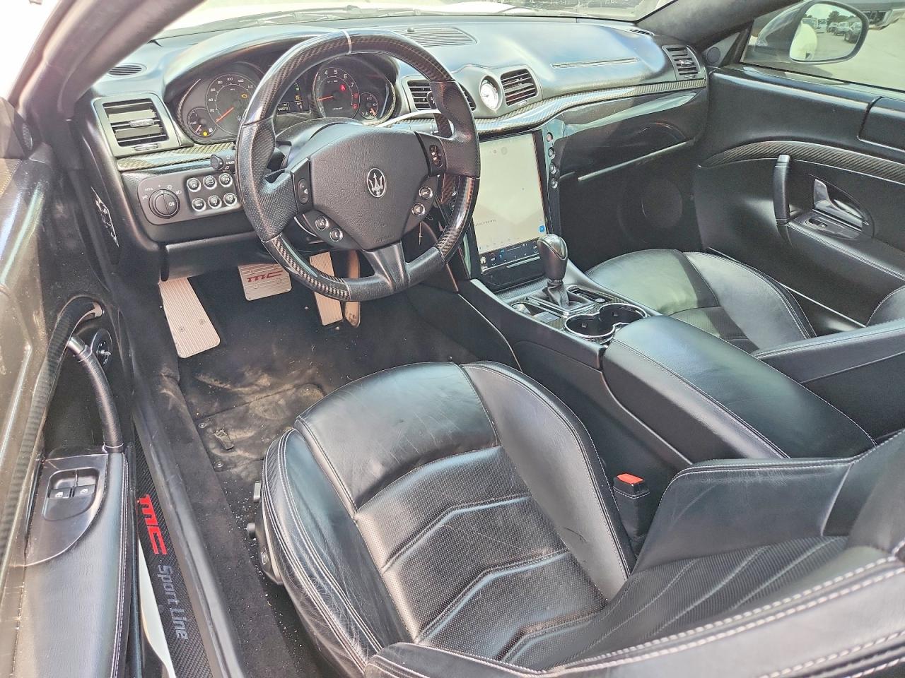 2014 Maserati Granturismo S White vin: ZAM45VLA8E0075360
