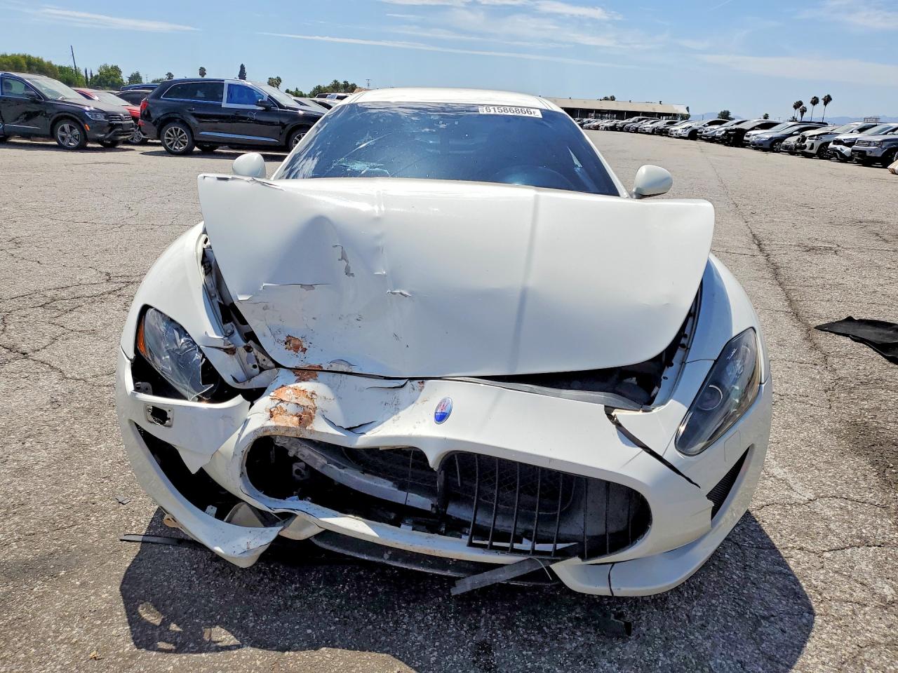 2013 Maserati Granturismo S/sport/mc White vin: ZAM45VLA9D0069159