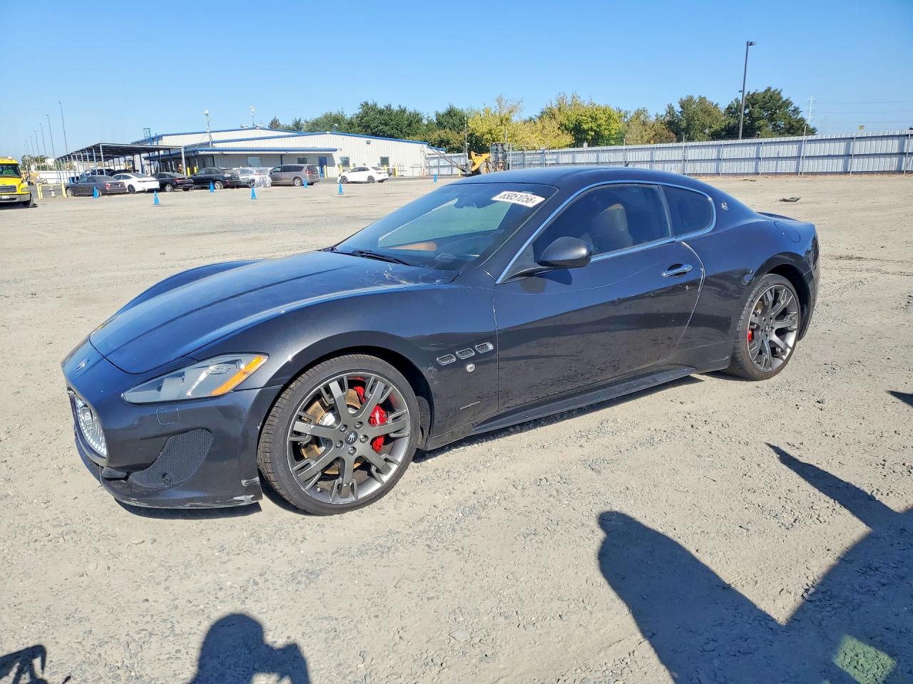 2013 Maserati Granturismo S Black vin: ZAM45VLAXD0068618