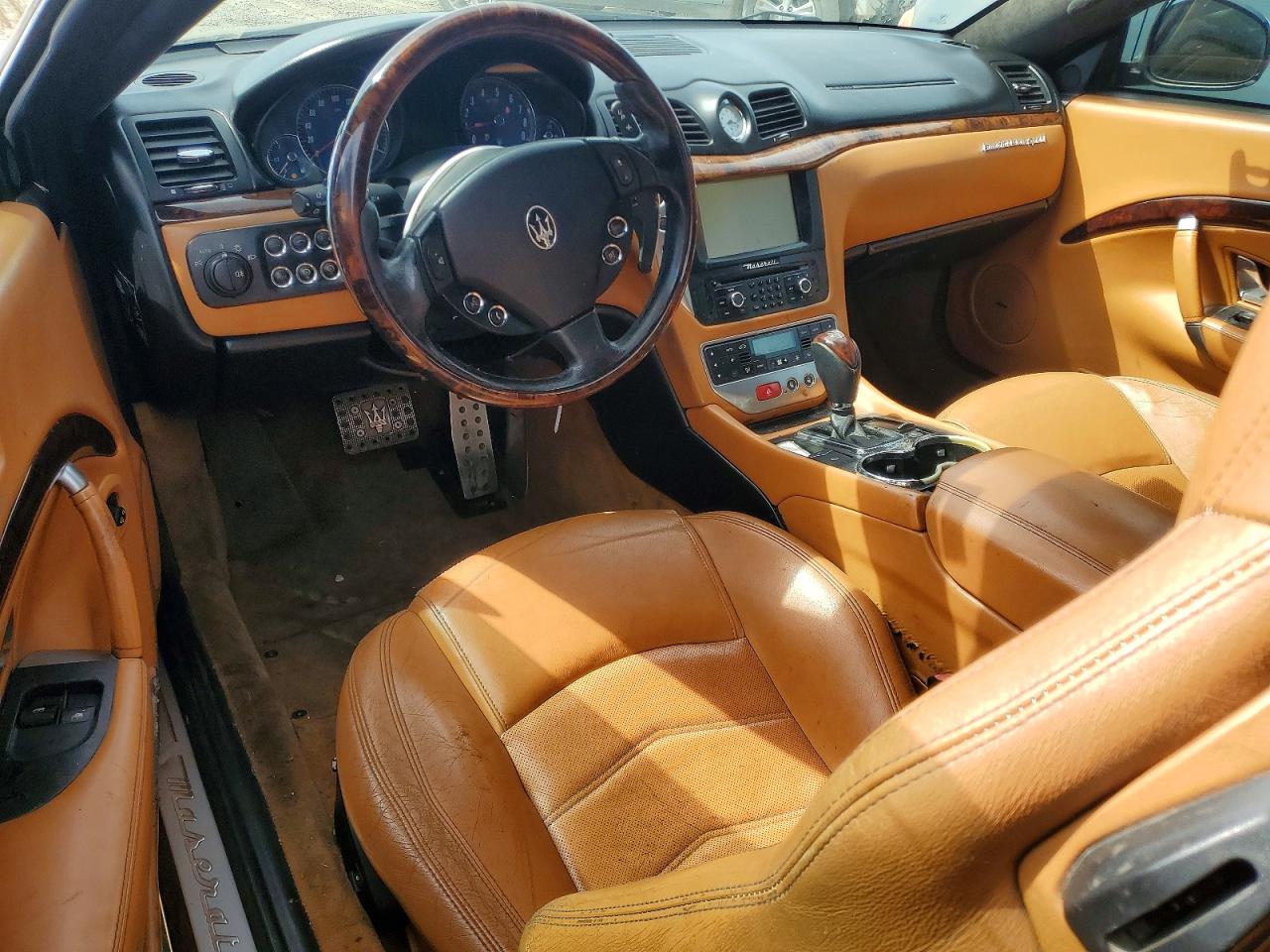 2013 Maserati Granturismo S Black vin: ZAM45VLAXD0068618
