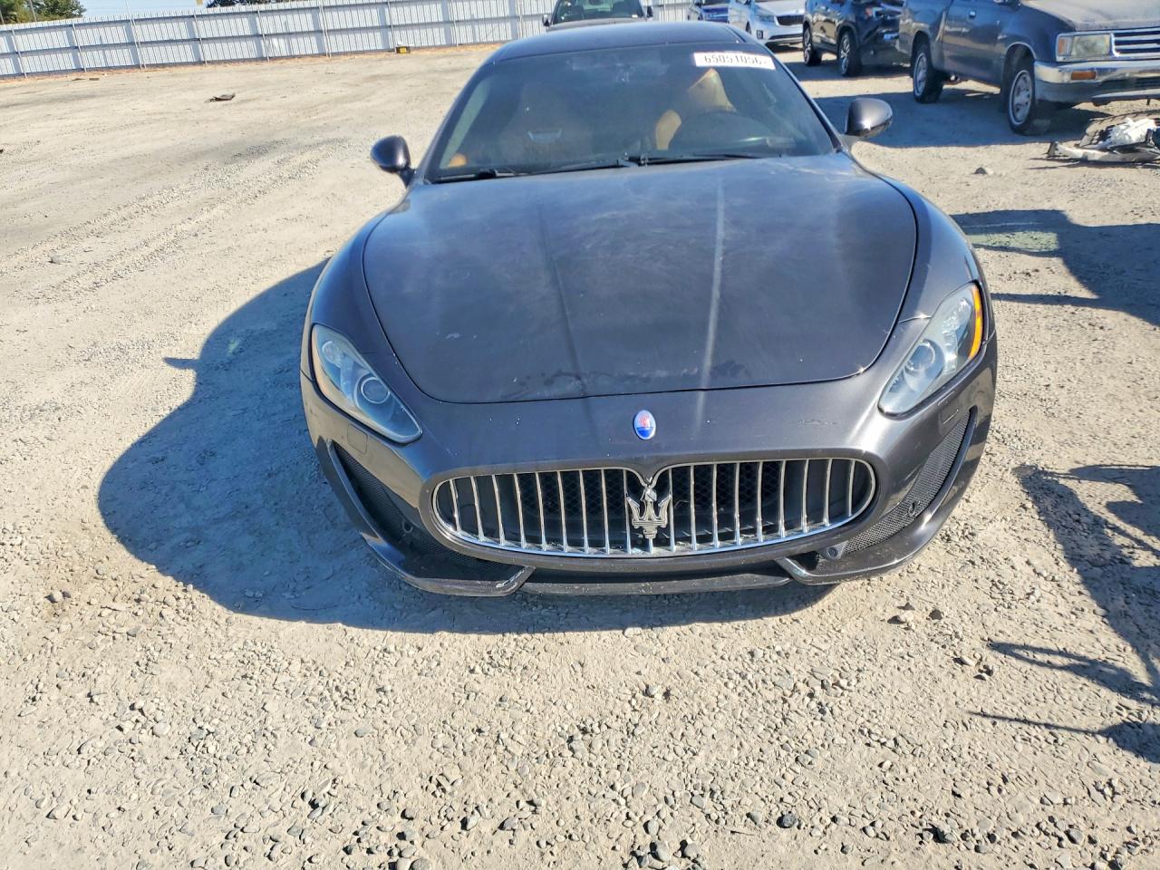 2013 Maserati Granturismo S Black vin: ZAM45VLAXD0068618