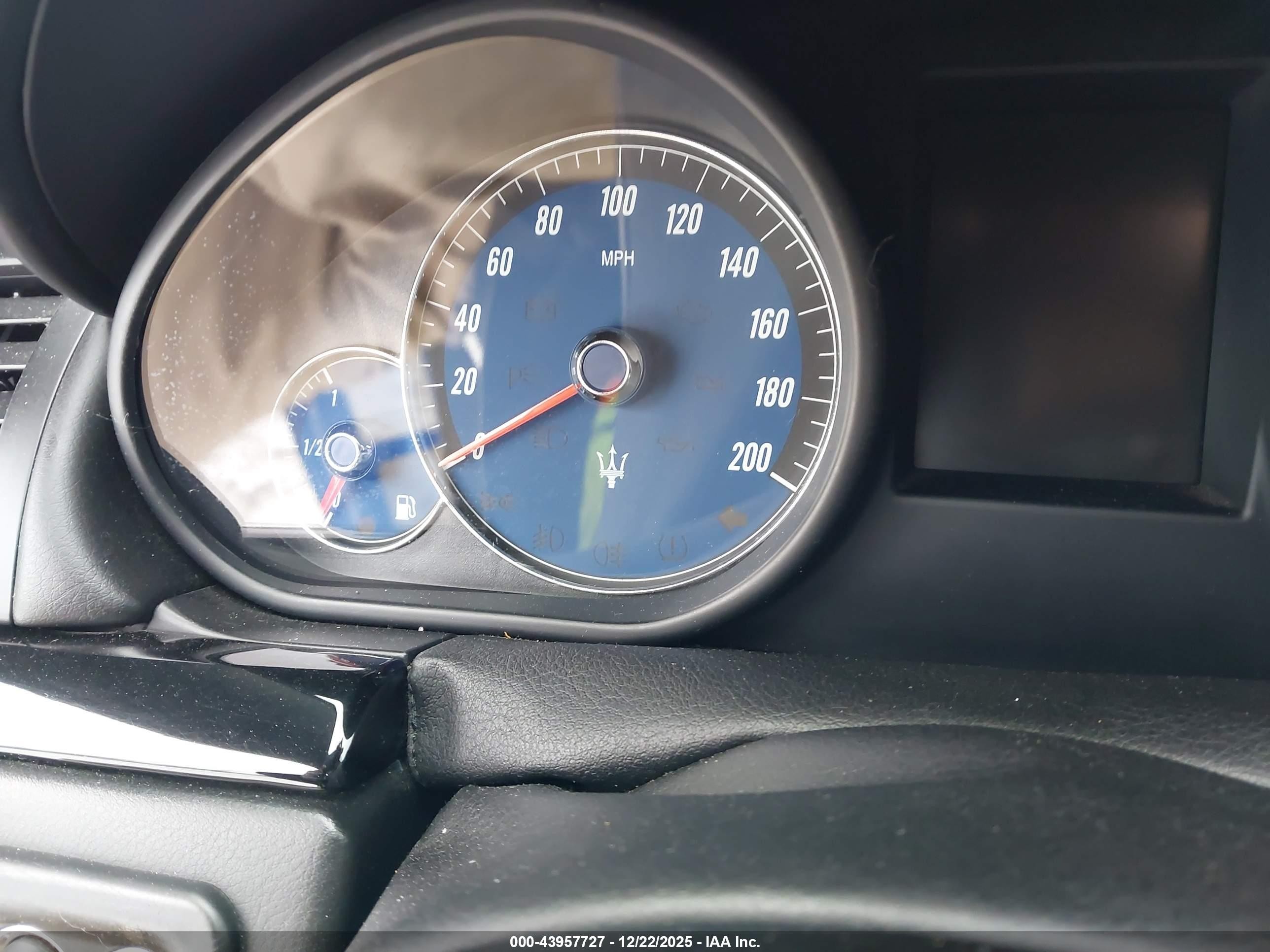 2013 Maserati Granturismo Mc/sport Blue vin: ZAM45VLAXD0070630