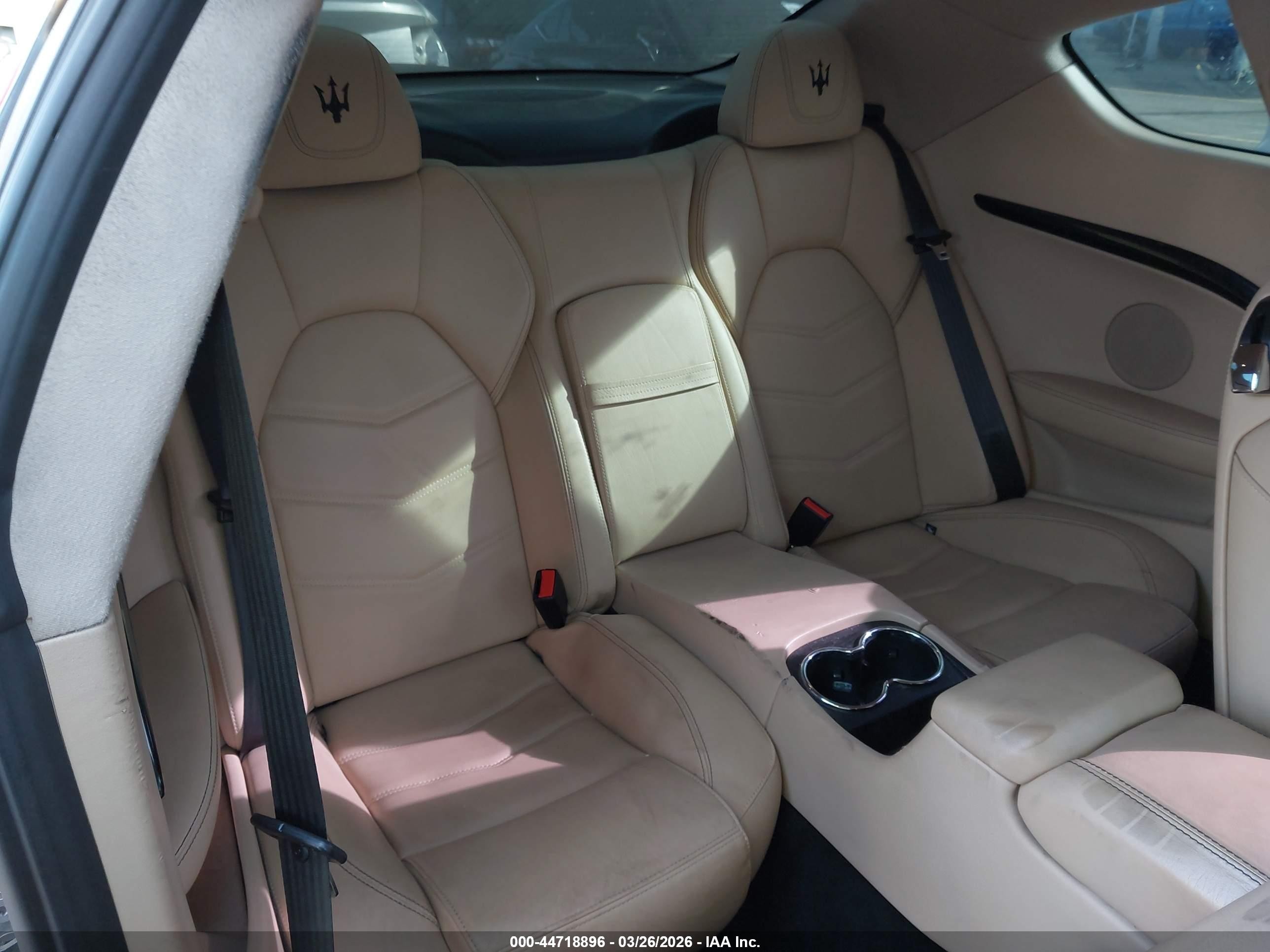 2013 Maserati Granturismo Mc/sport Red vin: ZAM45VLAXD0073219