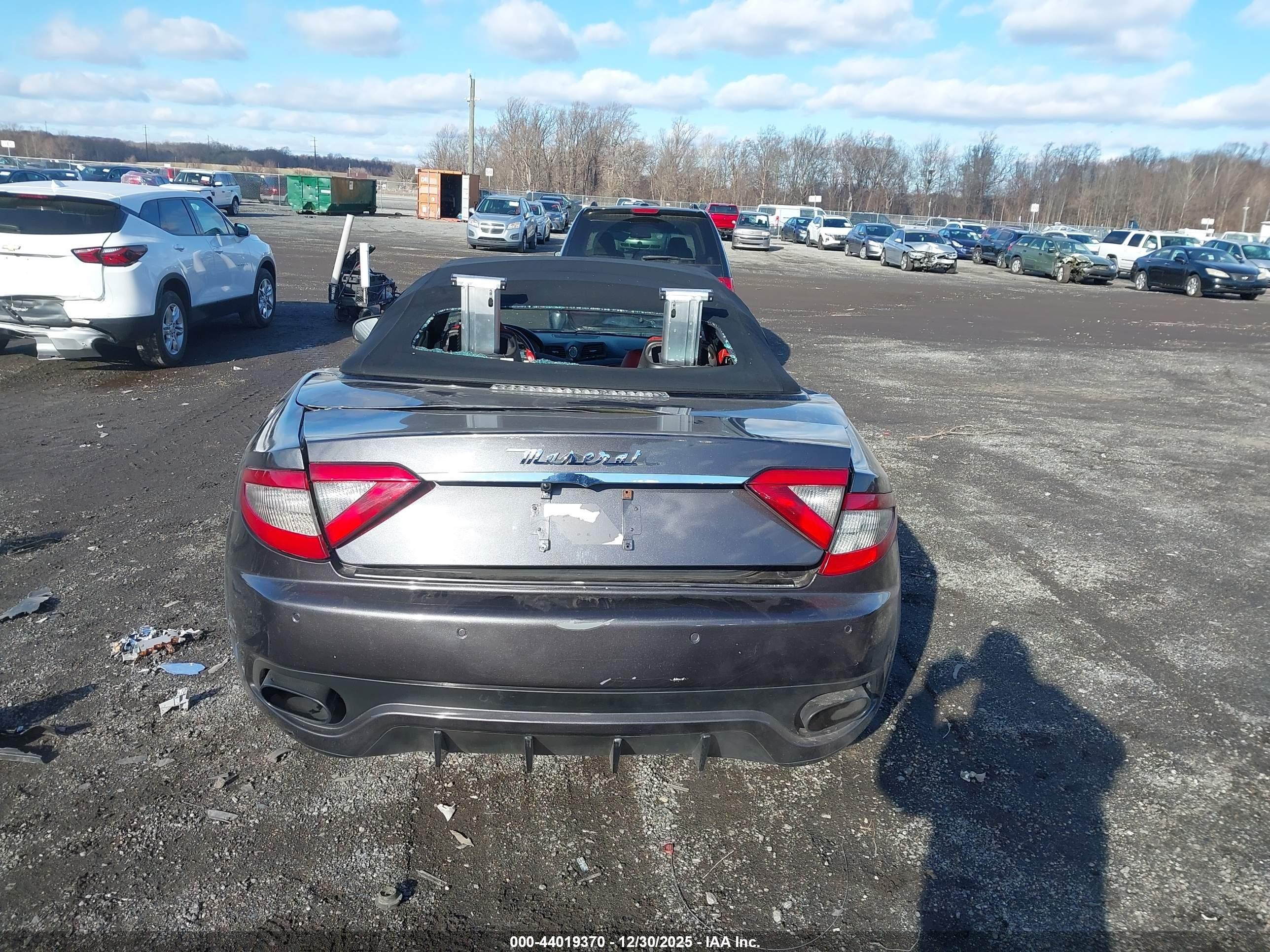 2013 Maserati Granturismo Sport Gray vin: ZAM45VMA2D0068420