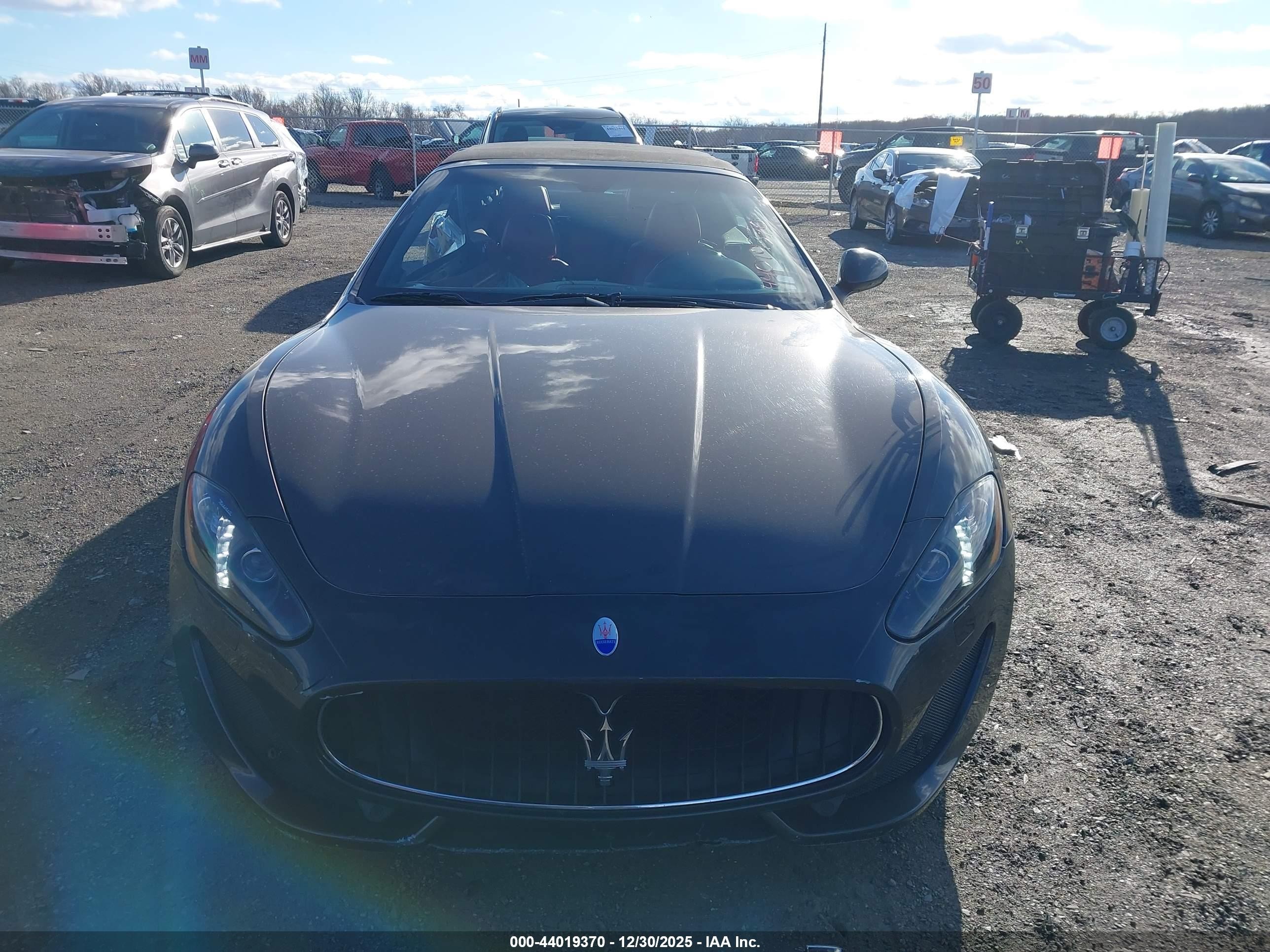 2013 Maserati Granturismo Sport Gray vin: ZAM45VMA2D0068420