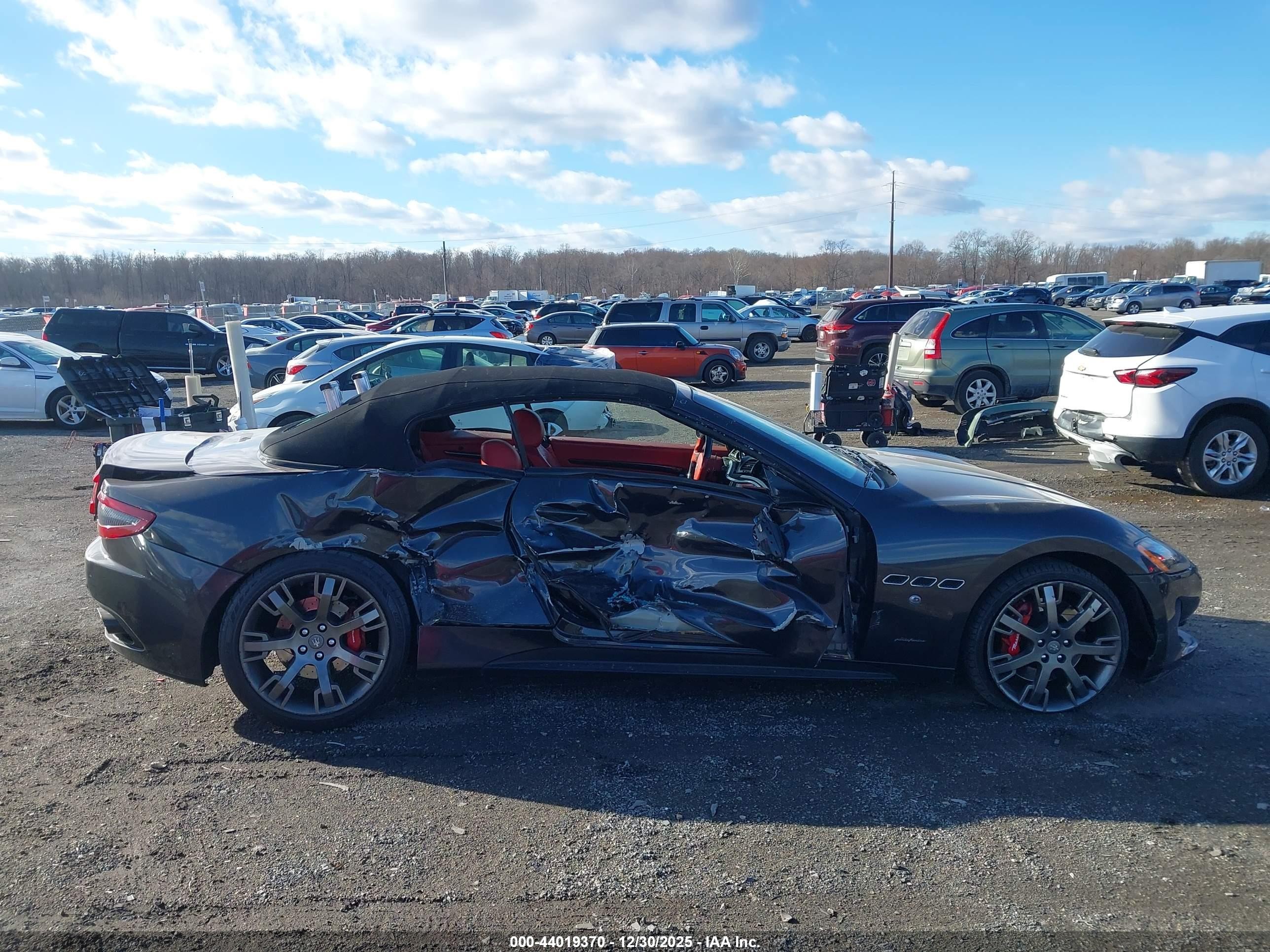 2013 Maserati Granturismo Sport Gray vin: ZAM45VMA2D0068420