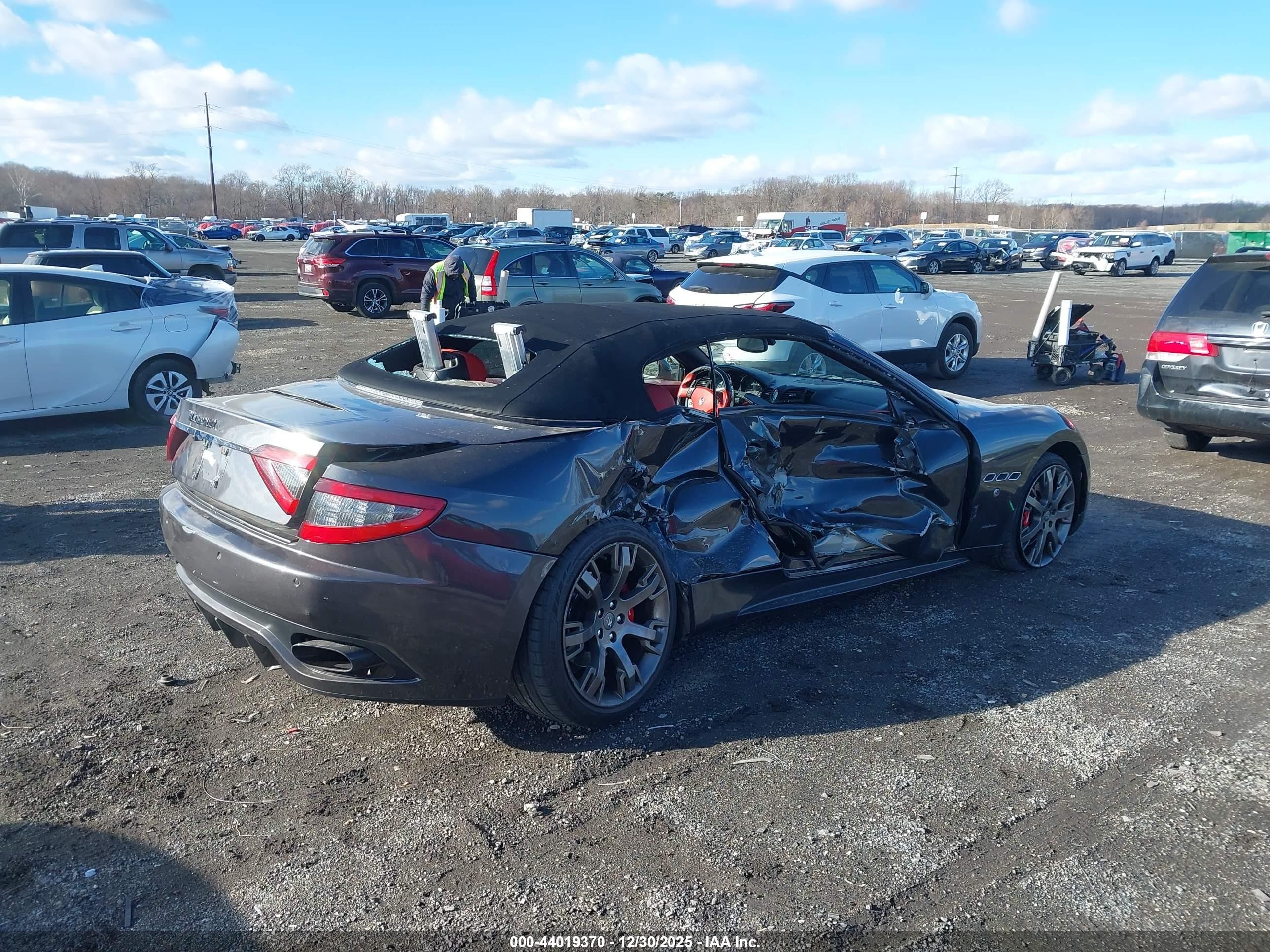 2013 Maserati Granturismo Sport Gray vin: ZAM45VMA2D0068420