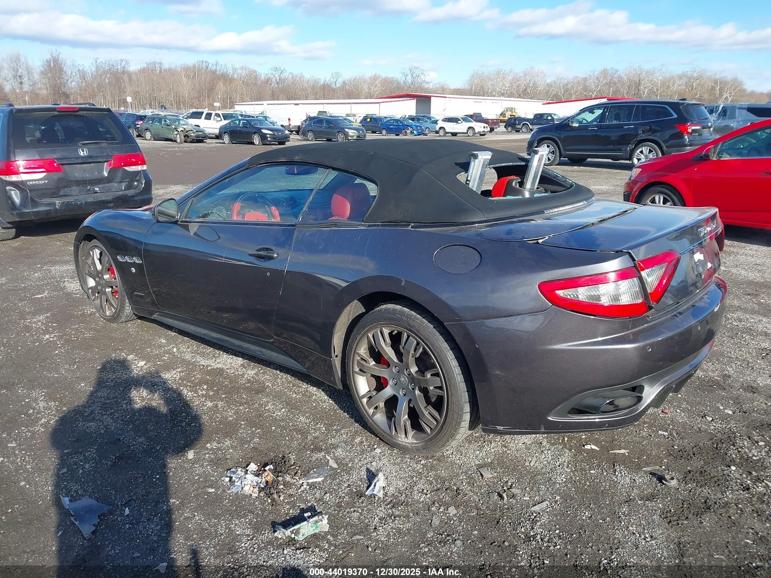 2013 Maserati Granturismo Sport Gray vin: ZAM45VMA2D0068420