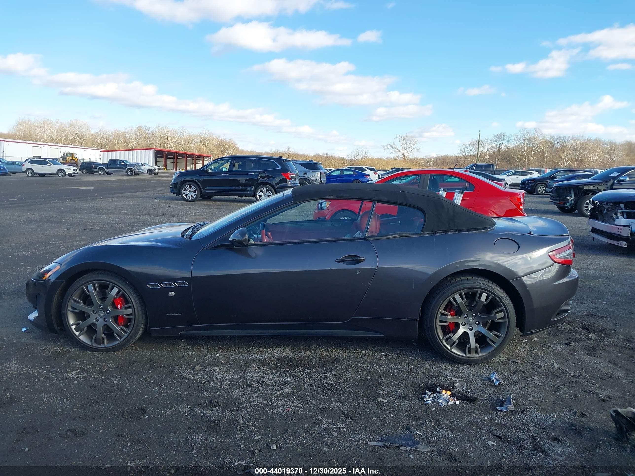 2013 Maserati Granturismo Sport Gray vin: ZAM45VMA2D0068420