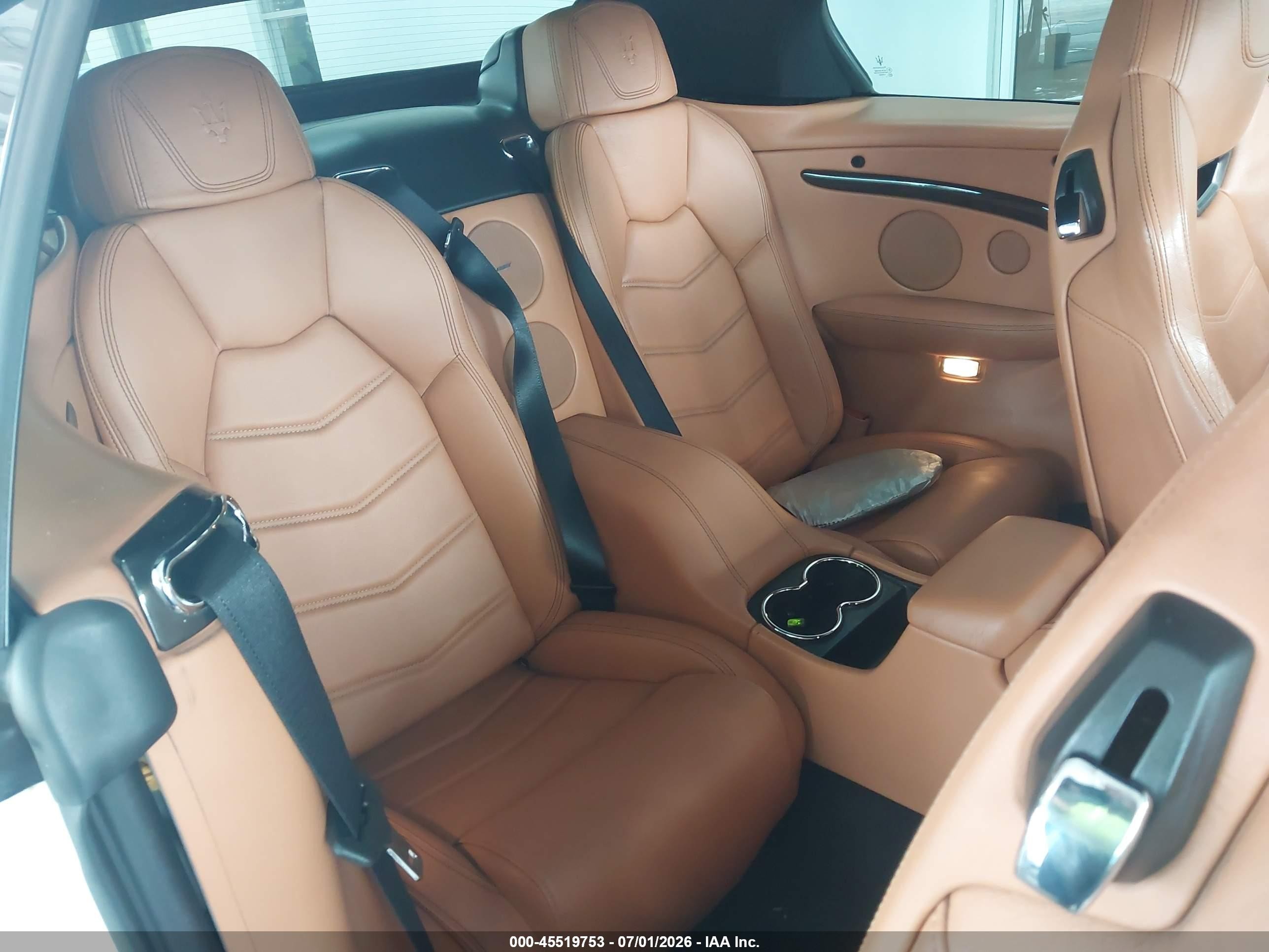 2015 Maserati Granturismo Mc/mc Centennial/sport White vin: ZAM45VMA2F0147914