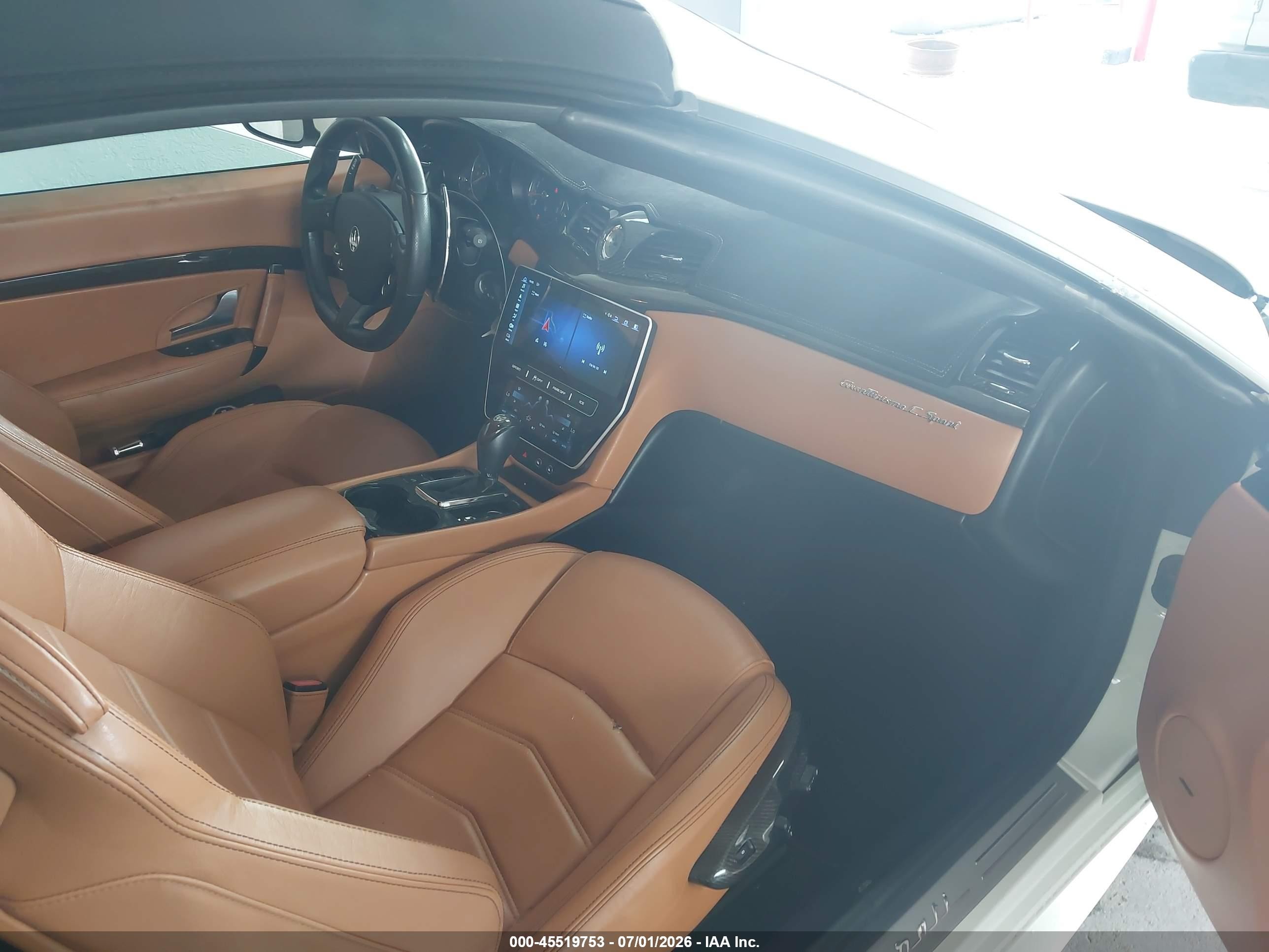 2015 Maserati Granturismo Mc/mc Centennial/sport White vin: ZAM45VMA2F0147914