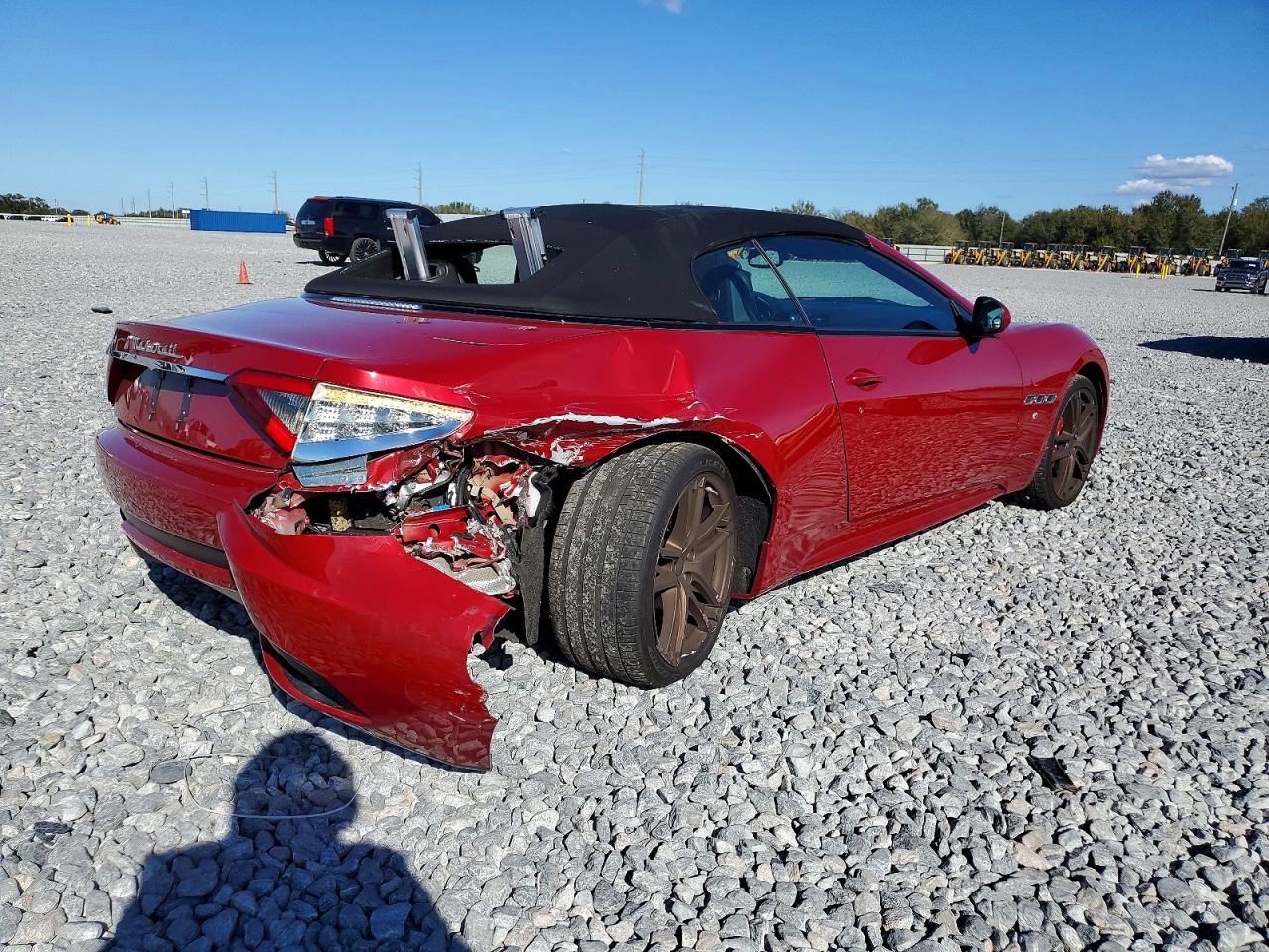 2016 Maserati Granturismo S Red vin: ZAM45VMA3G0170782