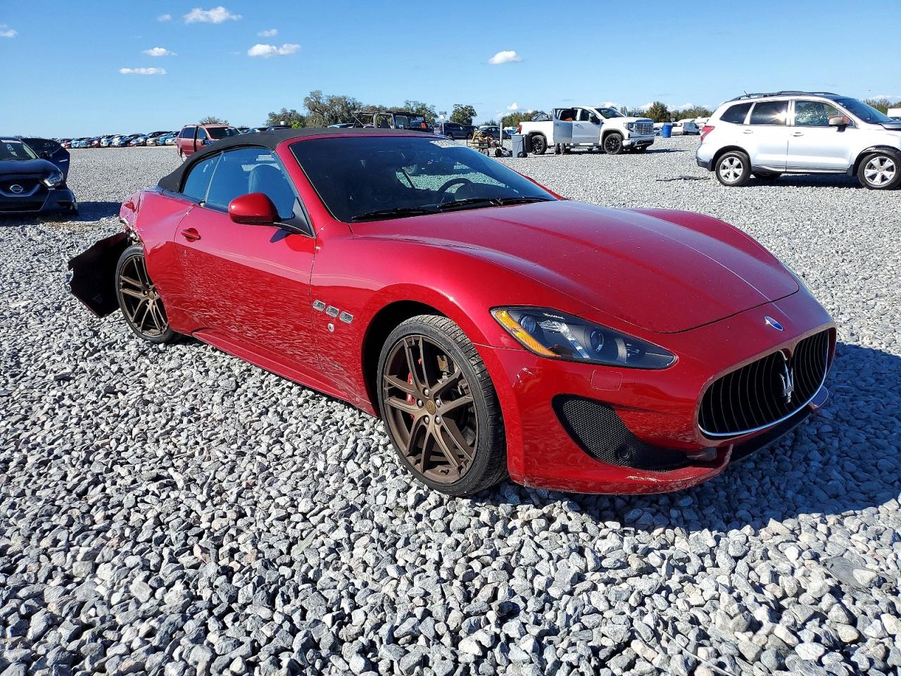 2016 Maserati Granturismo S Red vin: ZAM45VMA3G0170782