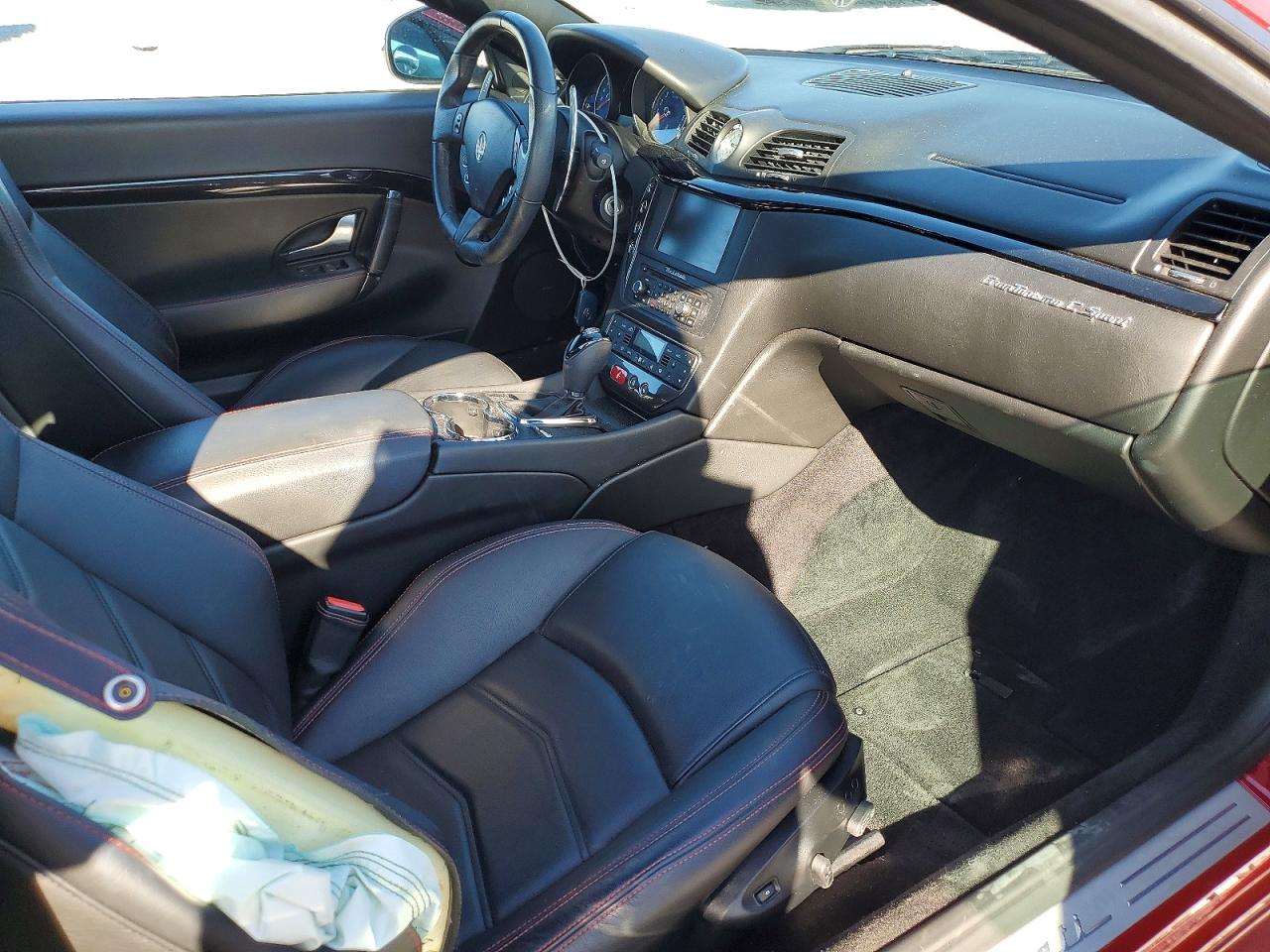 2016 Maserati Granturismo S Red vin: ZAM45VMA3G0170782