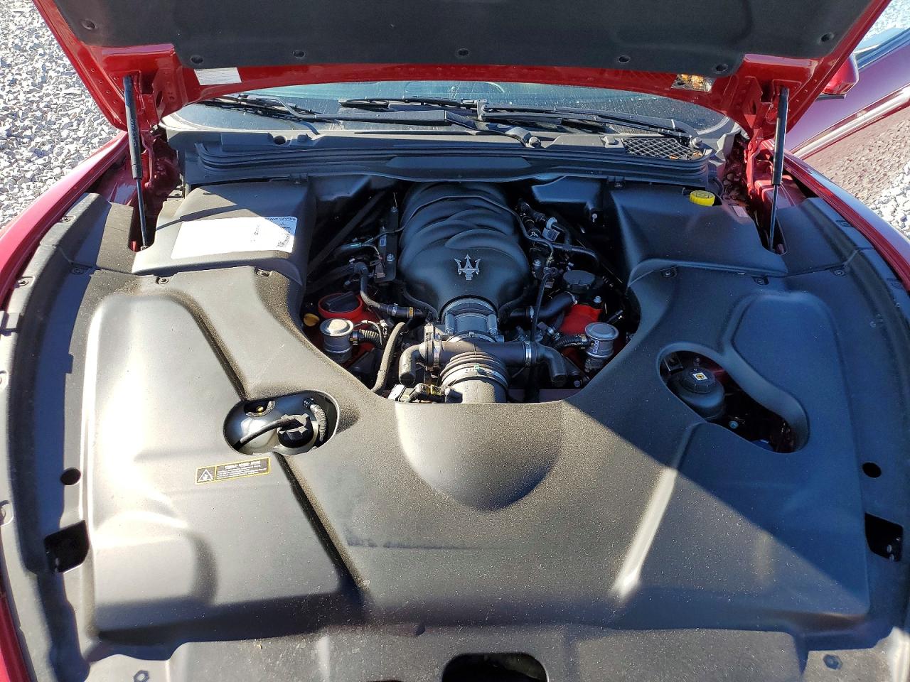 2016 Maserati Granturismo S Red vin: ZAM45VMA3G0170782